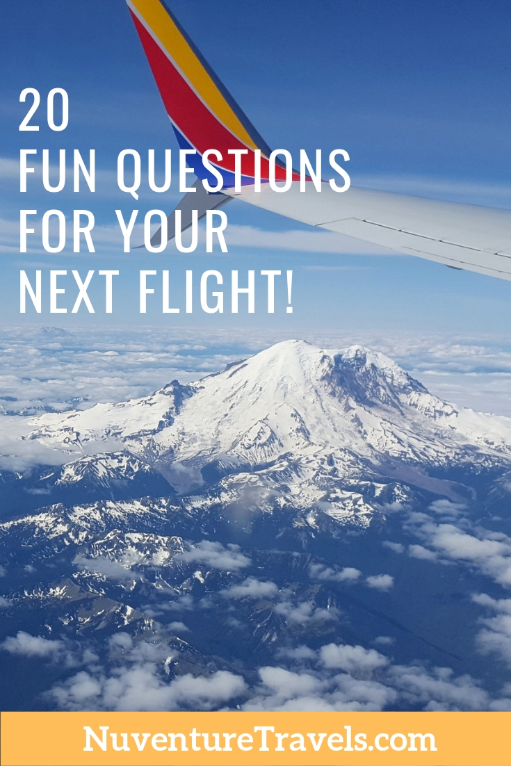 20 Fun Questions For The Airport On Your Flight Nuventure Travels