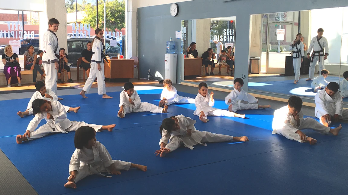 Doing basic warm-up