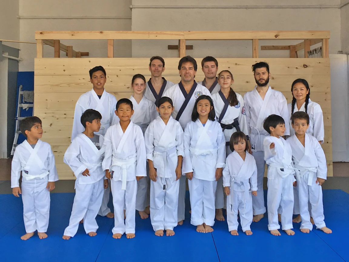 We are growing! Family karate class.