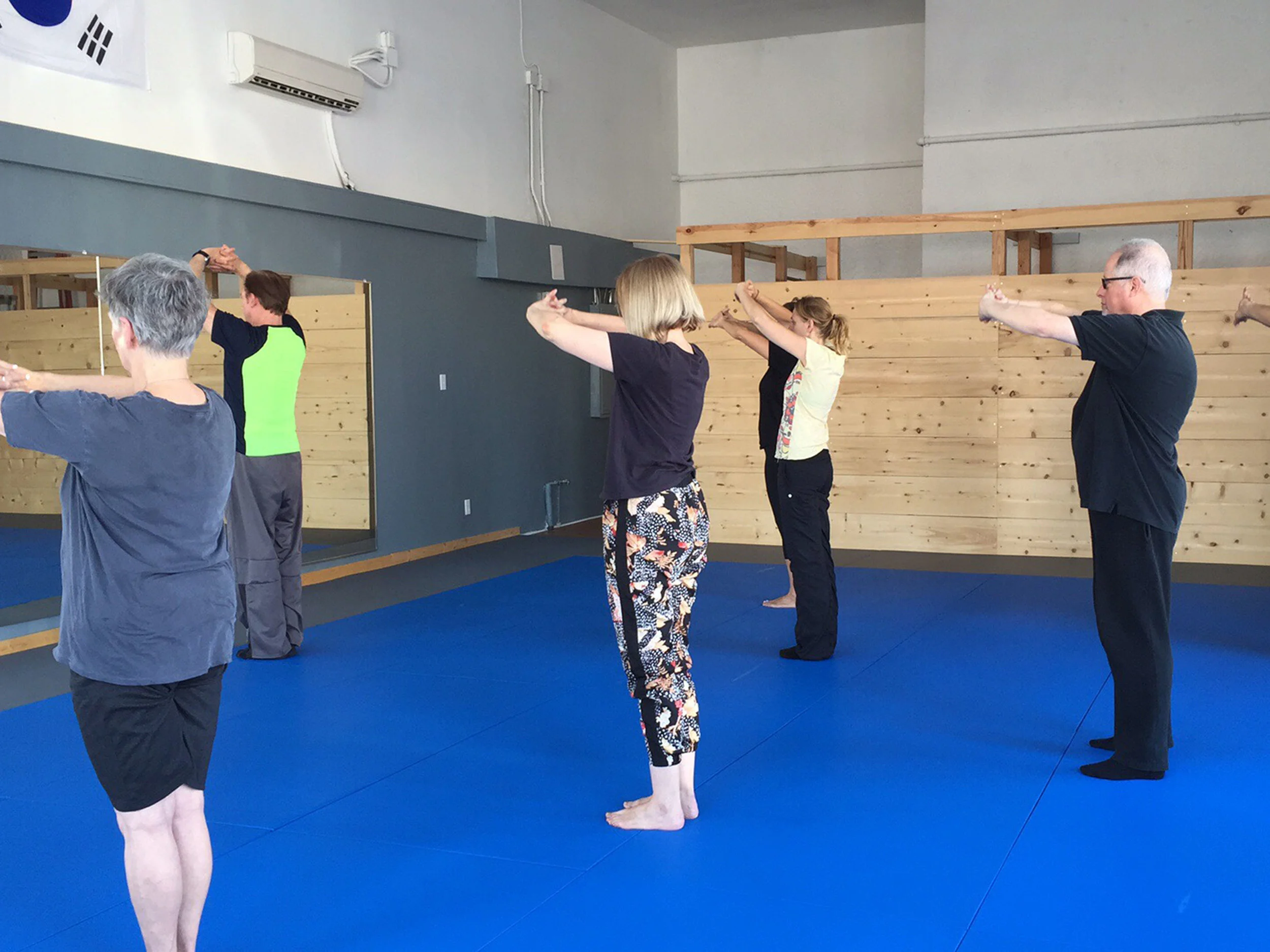 Morning tai chi