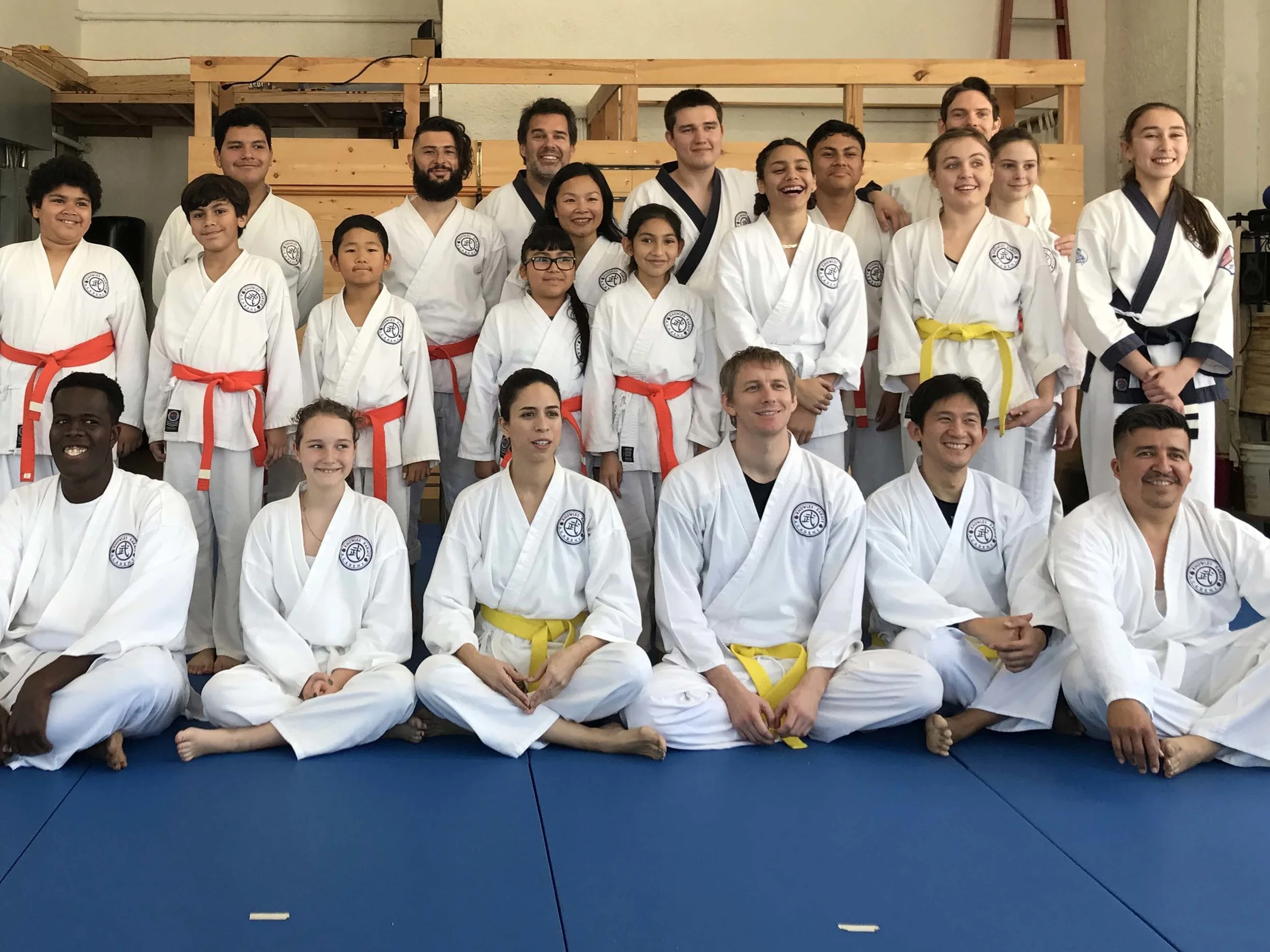 Happy faces after the Adult Test!