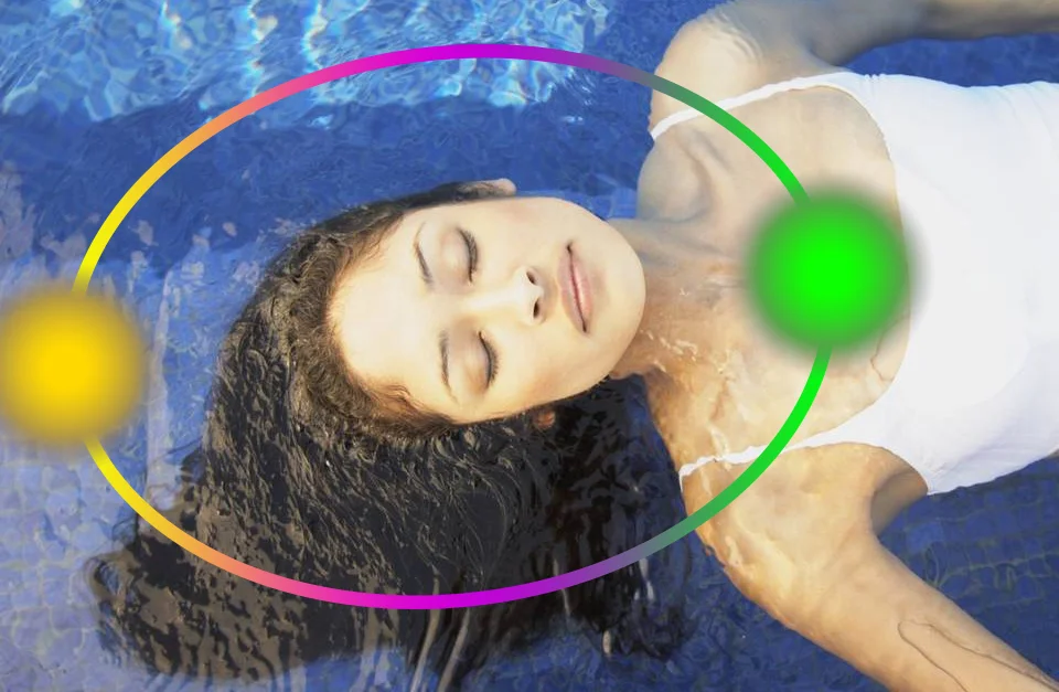 Soul Star Chakra aligning with the Heart Chakra