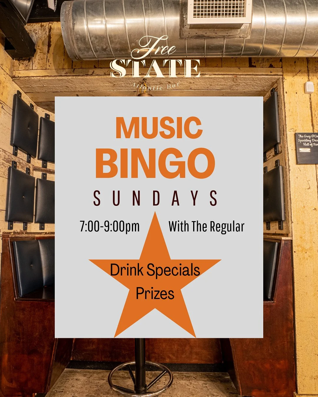 Music Bingo Sundays