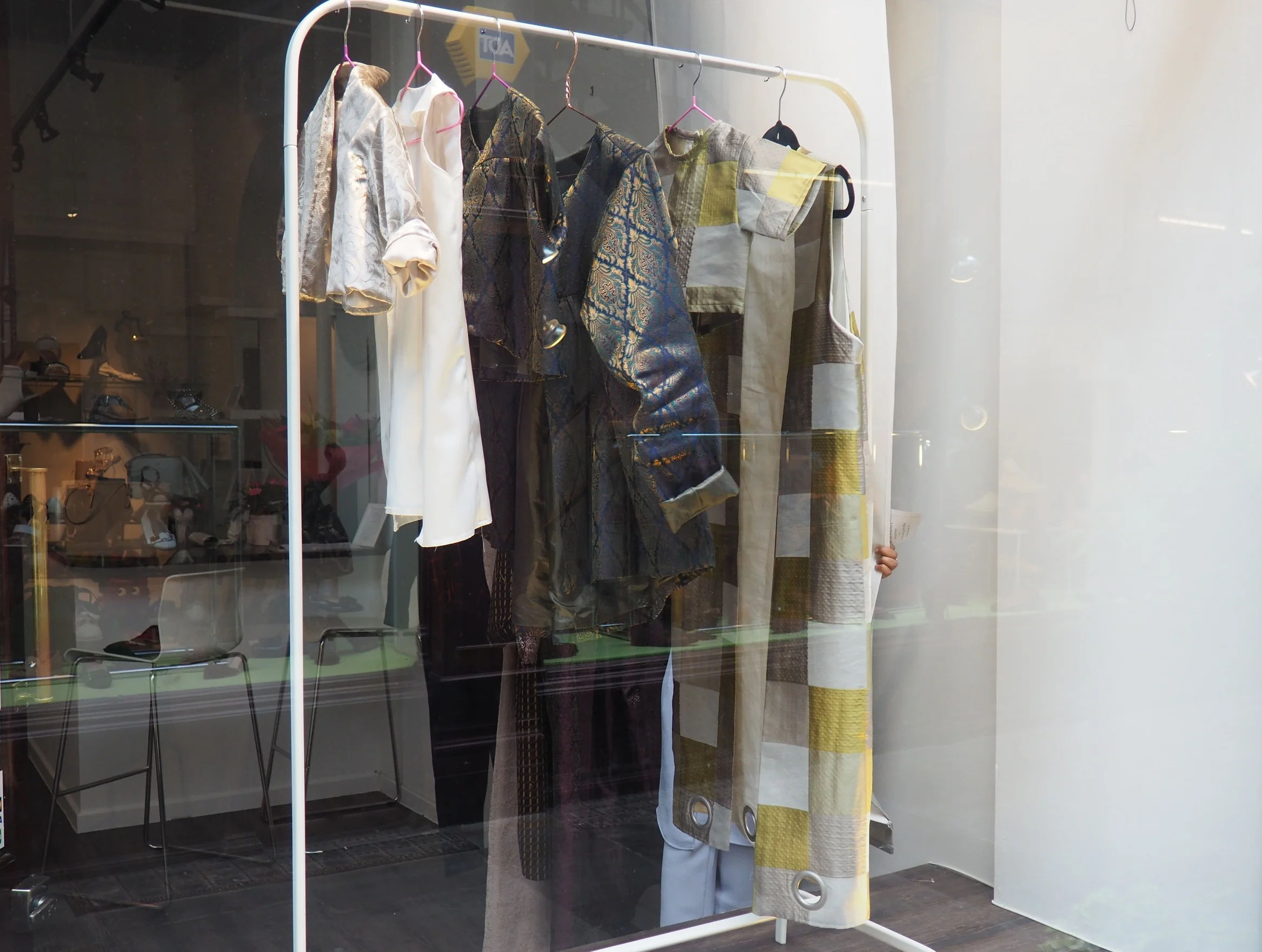 Shop Front Displaying MayMode collection