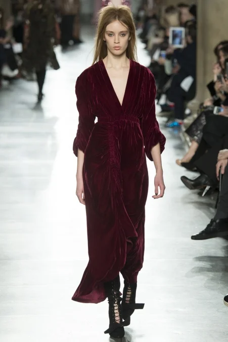 Velvet dress by Preen