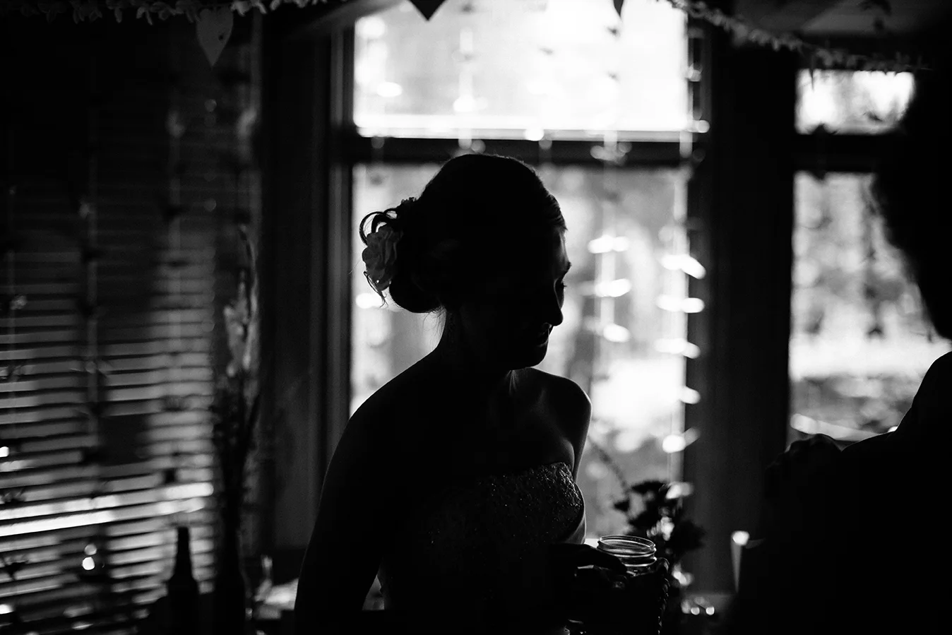 The Bride, taking a moment to herself after an overwhelmingly emotional ceremony, 2015.