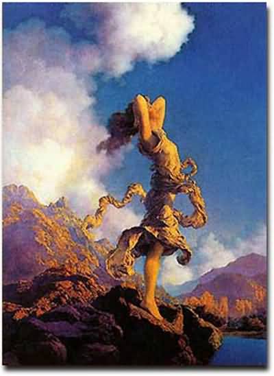Ecstasy, Maxfield Parrish. 