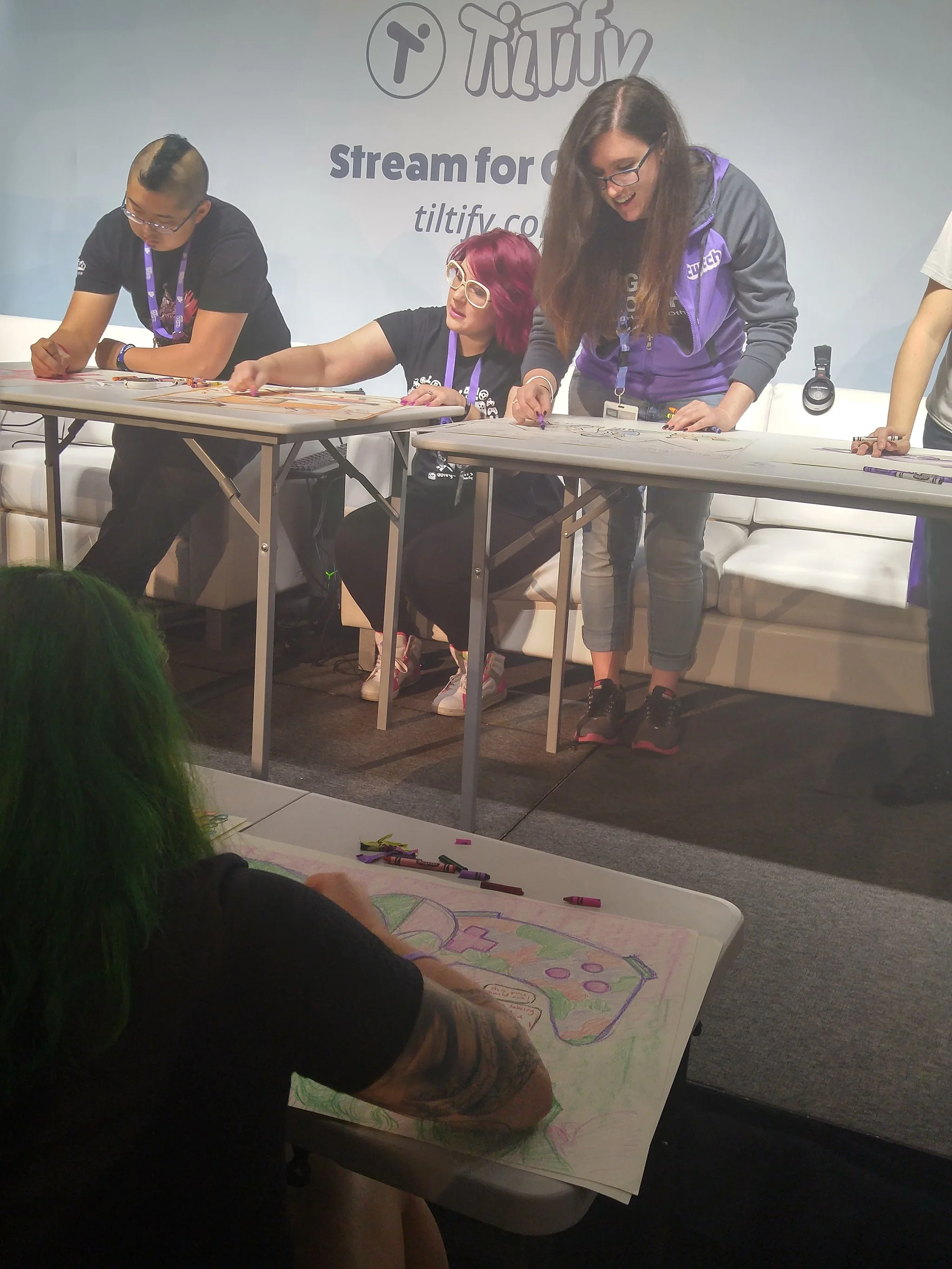 Fellow Creative Streamers doing an art challenge