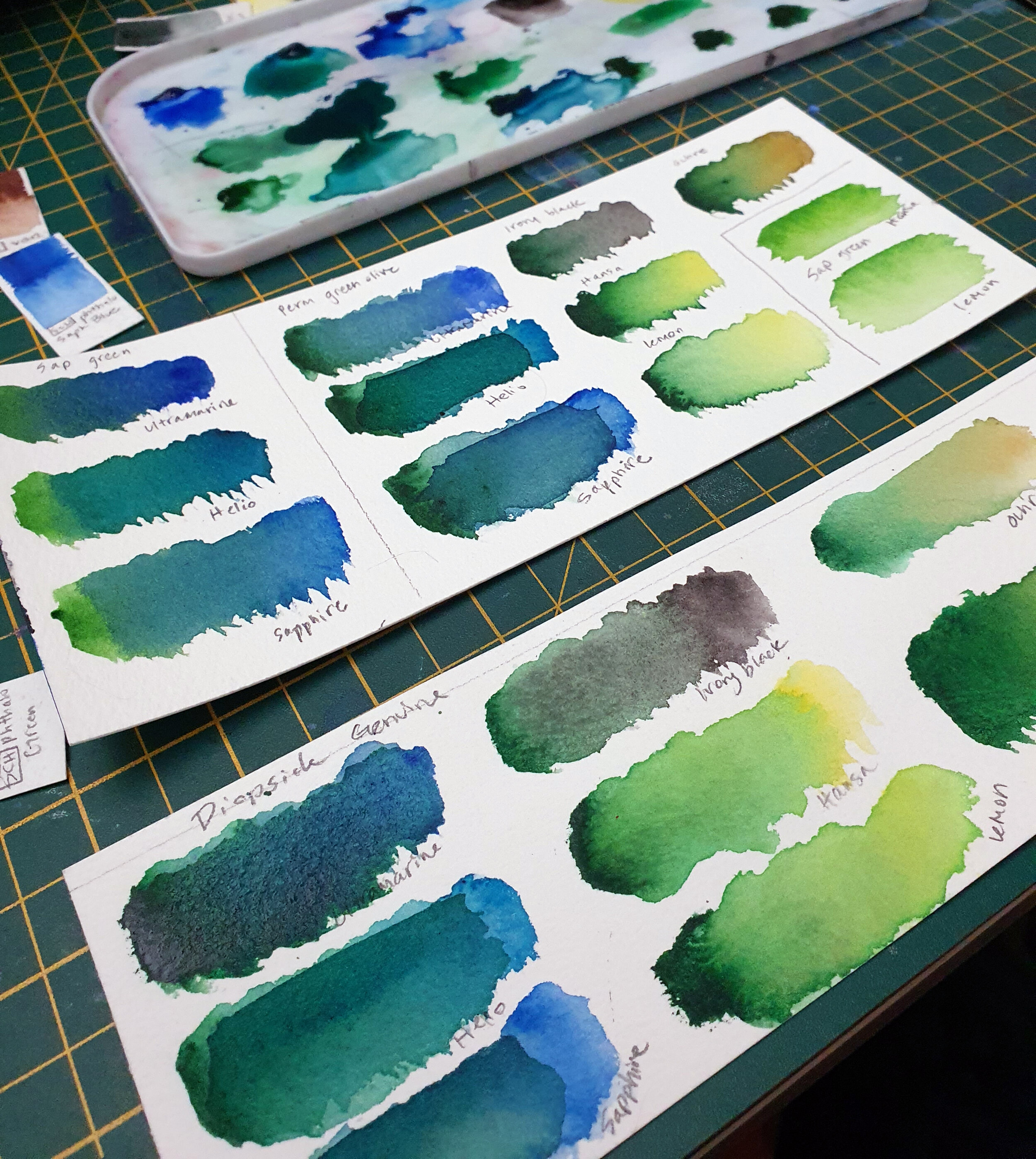 Metallic Watercolor Showdown : Which is the best? 