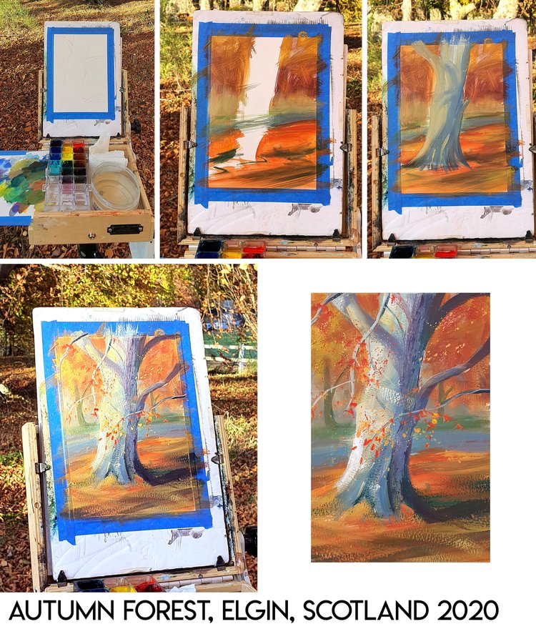 127. My Experiences with Pochade Boxes for Oil Painting - Plein air in  Scotland — Sarah Burns - Scotland Art