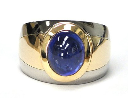 Gents Sapphire Ring