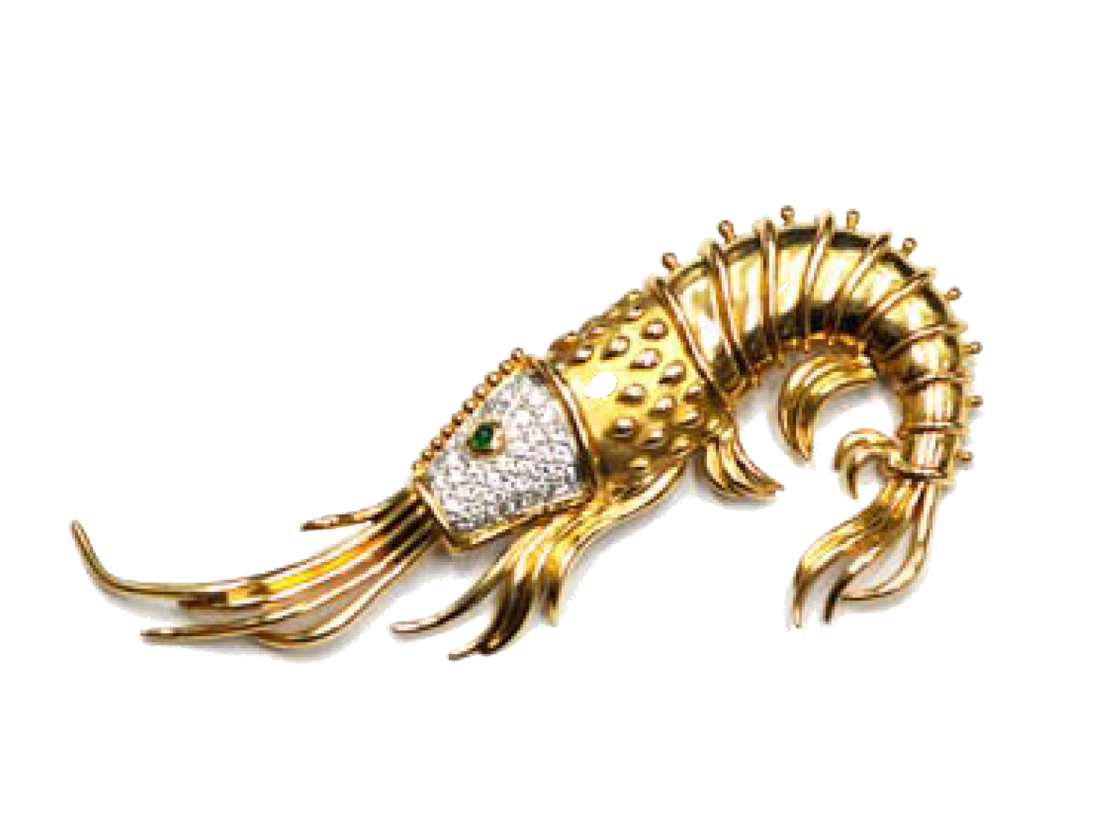 Tiffany & Co. Shrimp Pendant