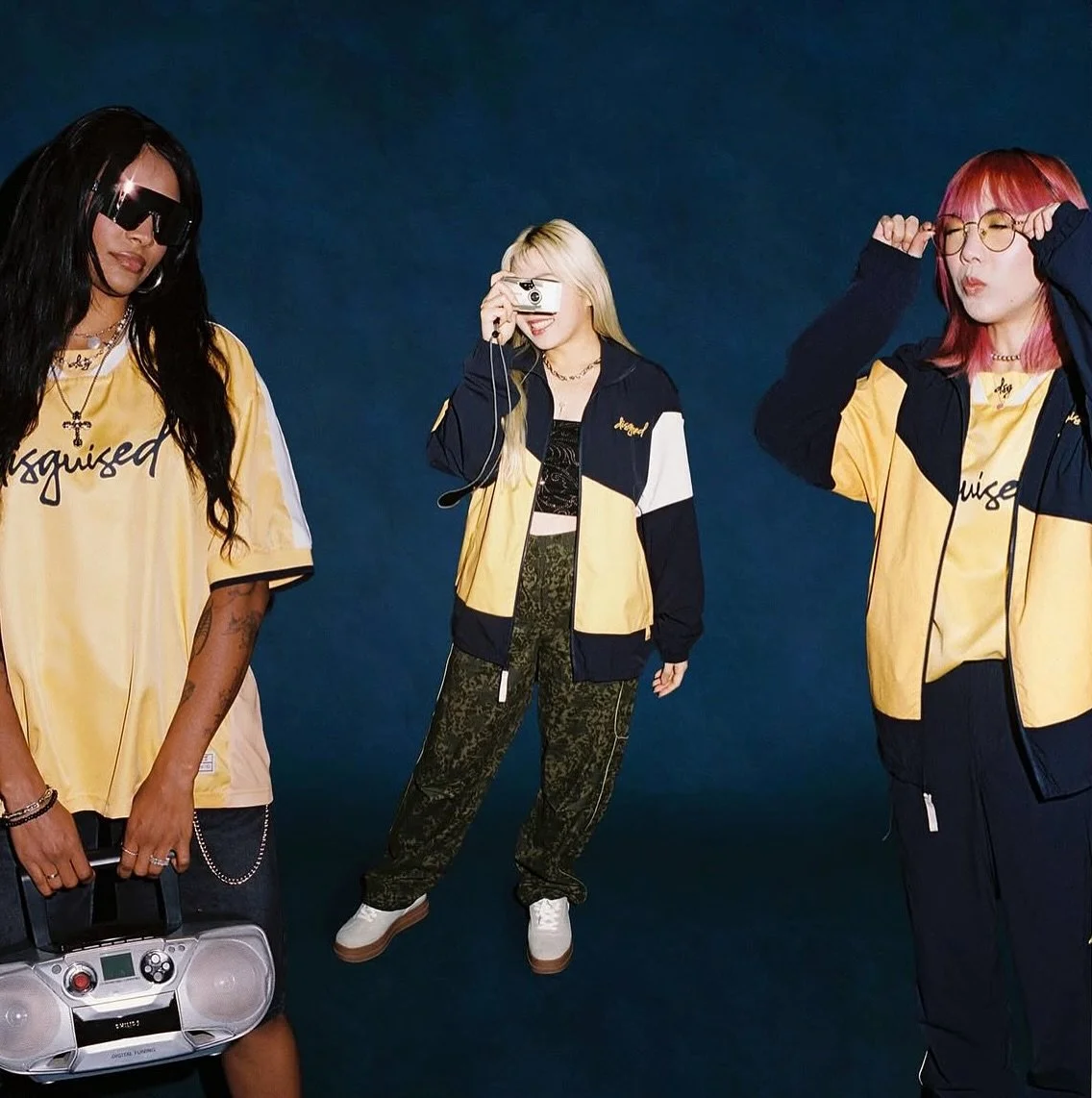 @disguisedggg campaign by @mayafuhr ⭐️
talent @sydeon @disguisedtoast @yvonnieng @lilypichu 
production @iamjasonpun 
styling @estella.png 
beauty @christina__spina 
photo assist @milandileo @frecklequeen @sarah_rosenblum 
⭐️⭐️⭐️