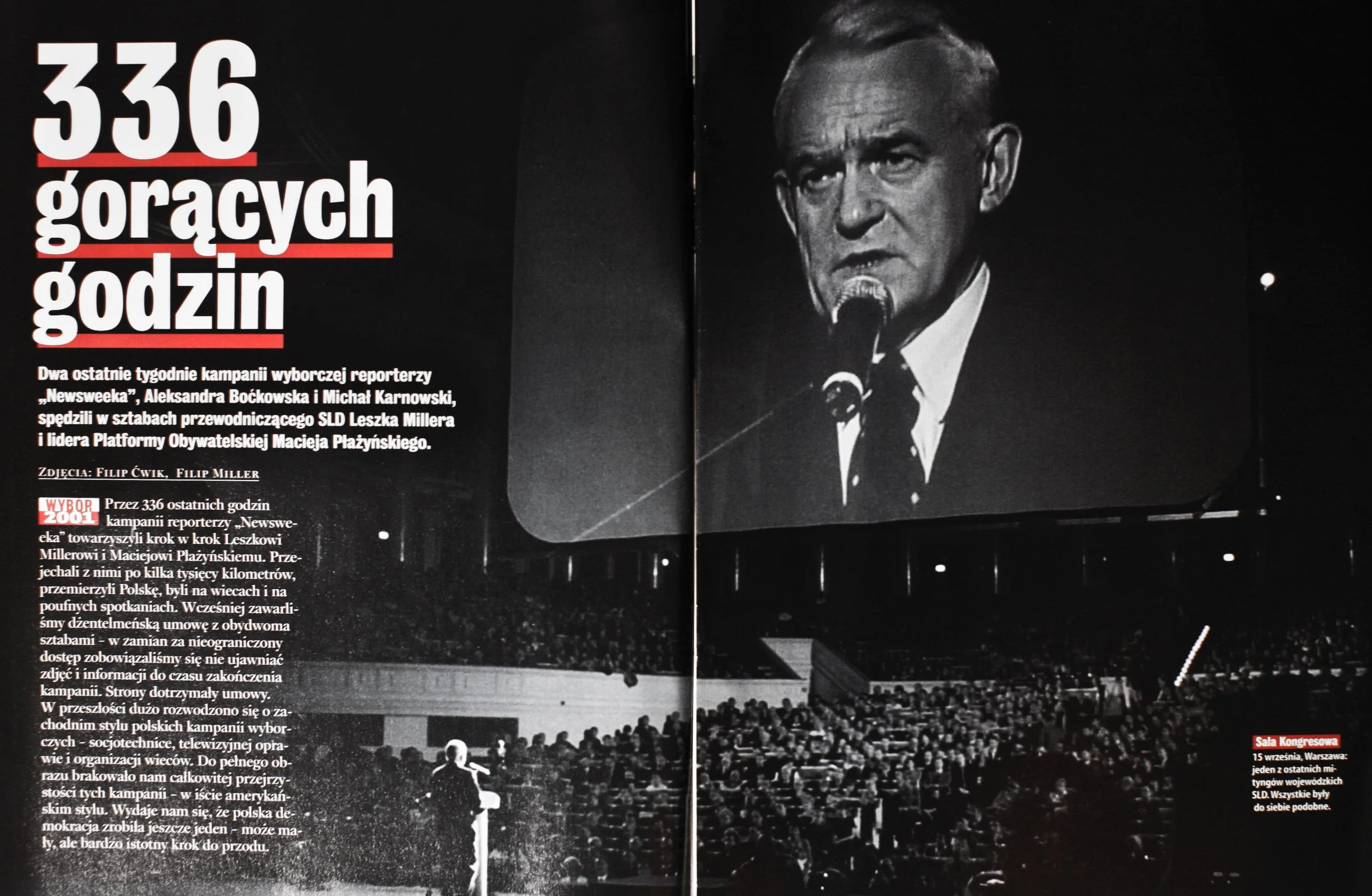 NEWSWEEK 2001 - CAMPAIGN ELECTION SLD