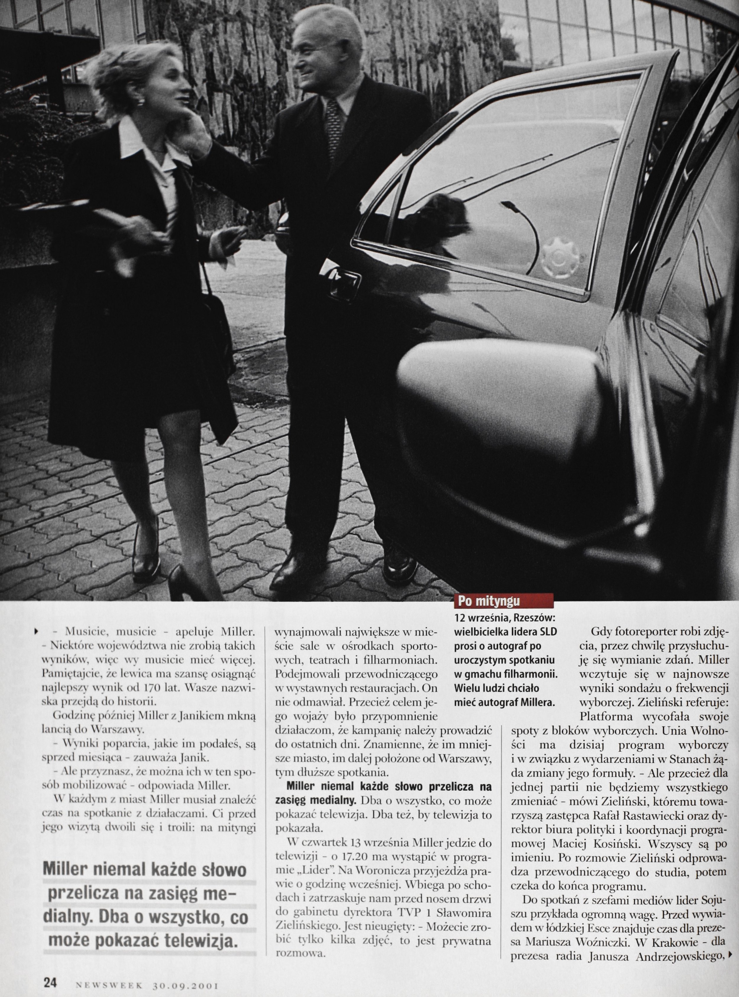 NEWSWEEK 2001 - CAMPAIGN ELECTION SLD