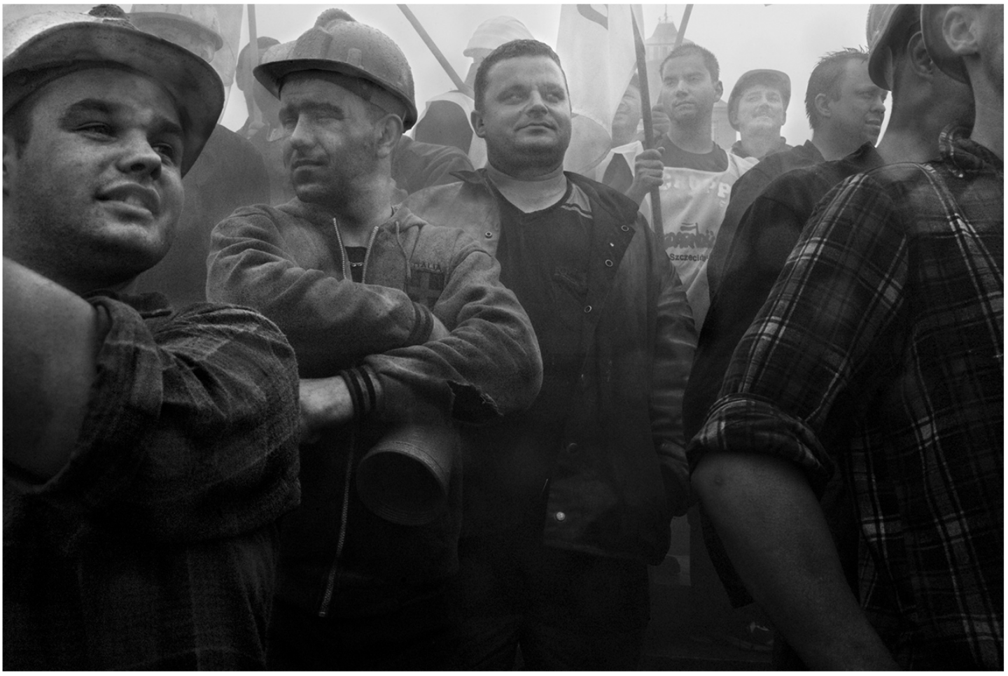 Shipyard workers - photography