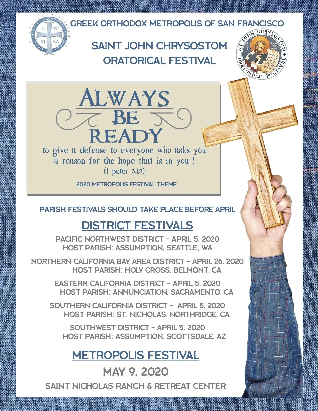 Northern California Bay Area District Oratorical Festival 2020