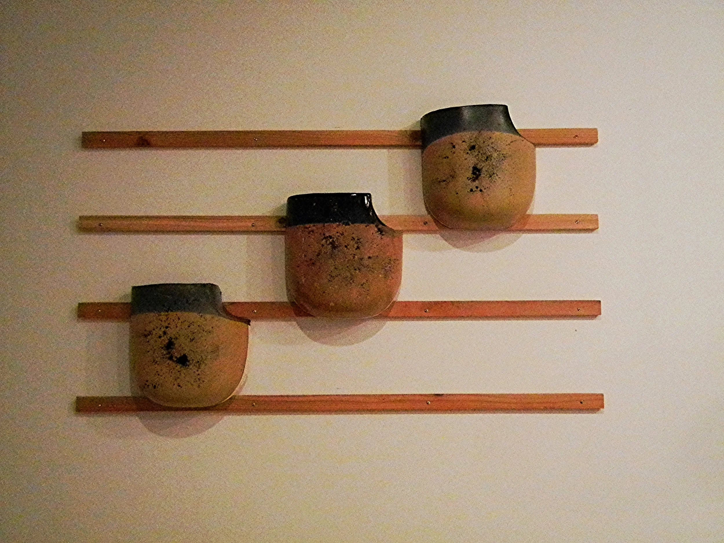 Cleated Wall Planters