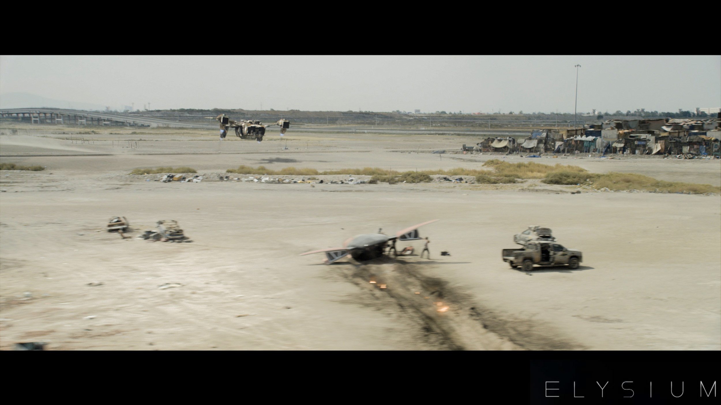ELYSIUM - COLUMBIA PICTURES / IMAGE ENGINE - MATTE PAINTING