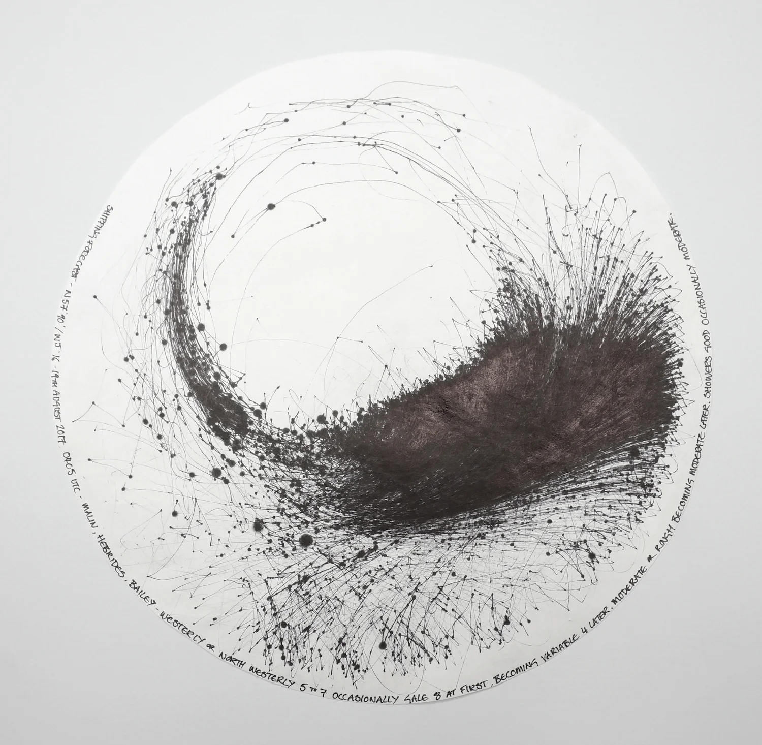 Storm Barrel Drawing - 19th August 2017