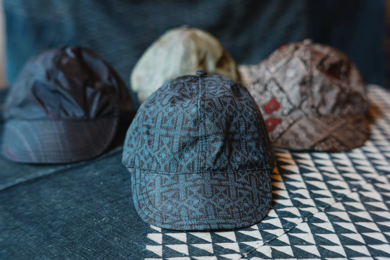 Japan Chevron pattern hat Chevron Hat Knitting Pattern : Brome Fields main image 2