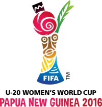 FIFA World Cup trophy with pink smoke and green background.