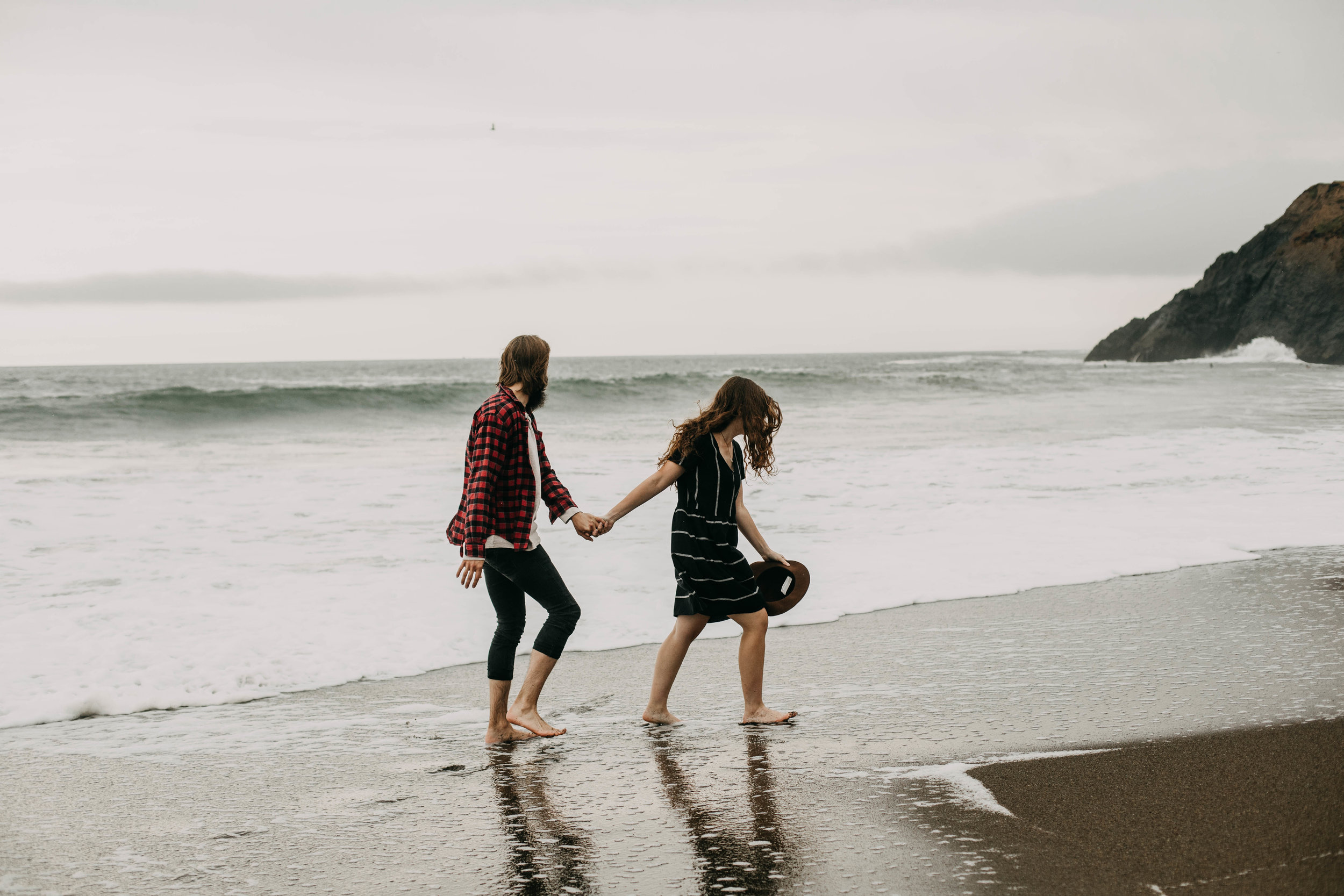 Rodeo Beach Sausalito Couple Photos