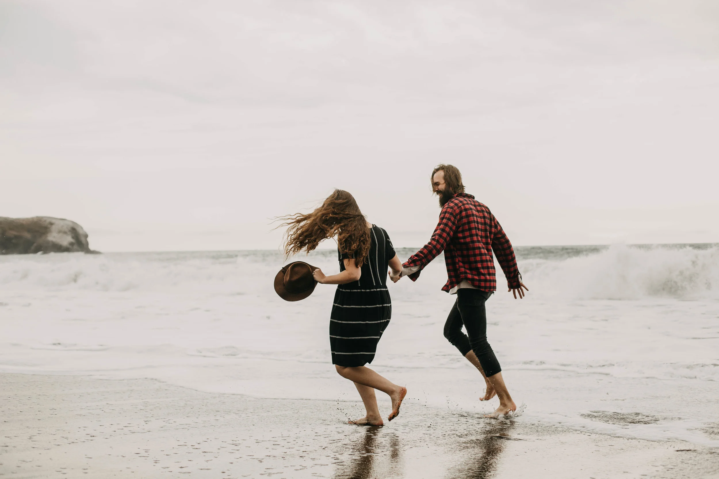 Rodeo Beach San Francisco Couple Photos