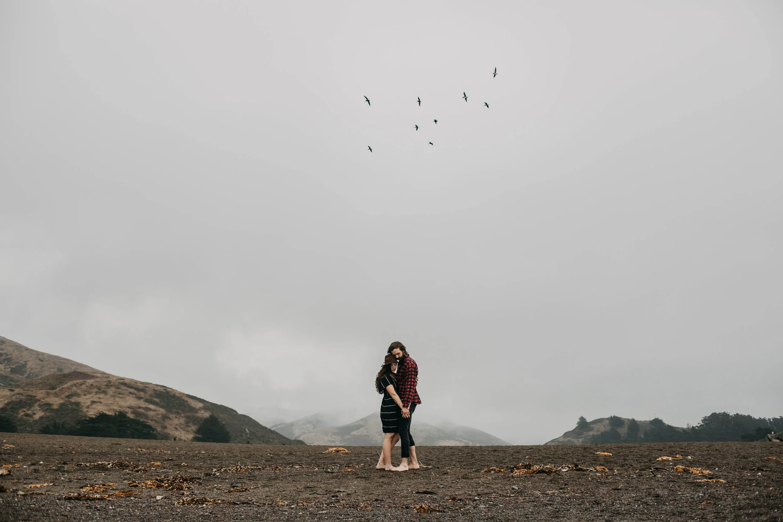 Rodeo Beach San Francisco Couple Photos