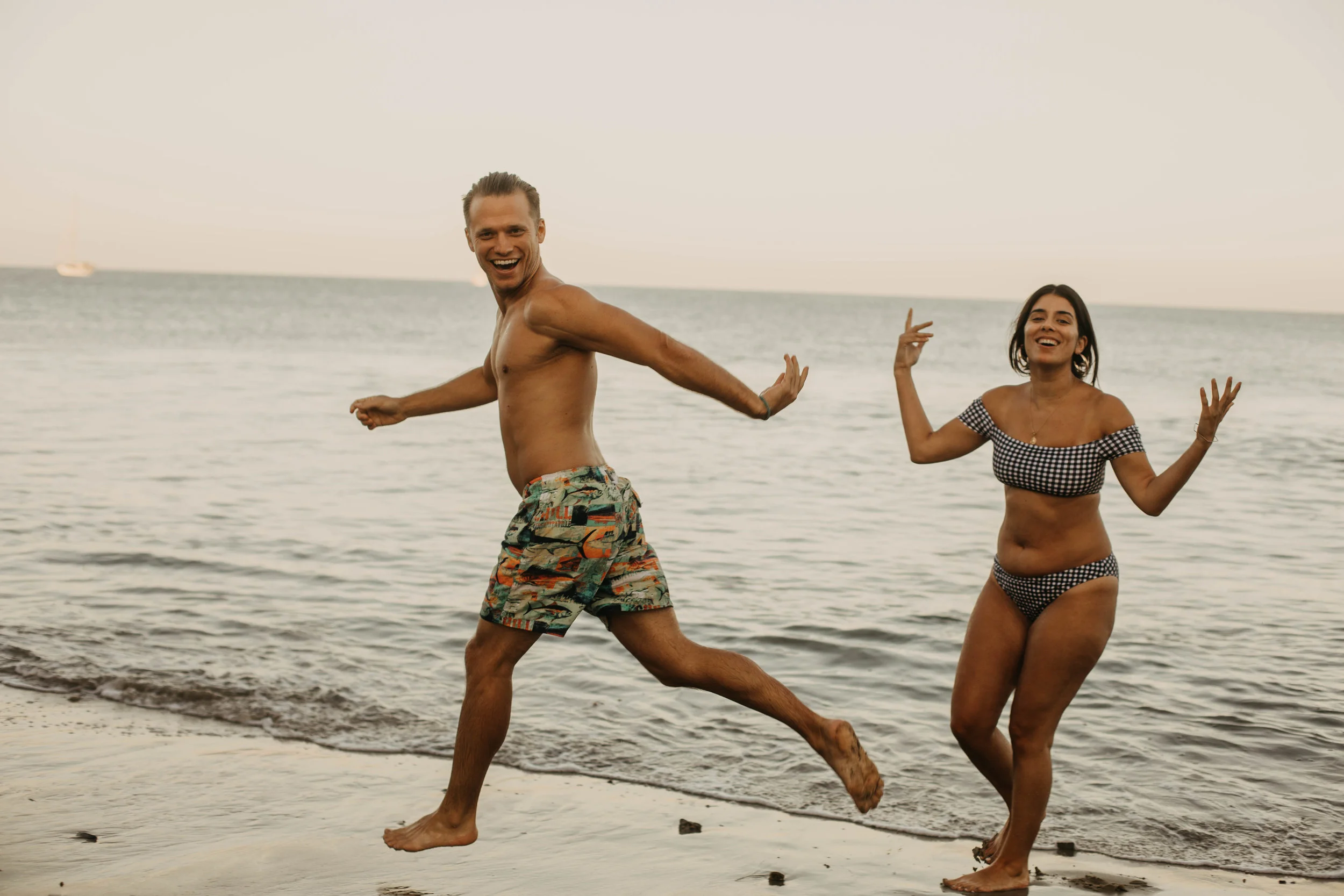 Malibu Beach Couple Photos