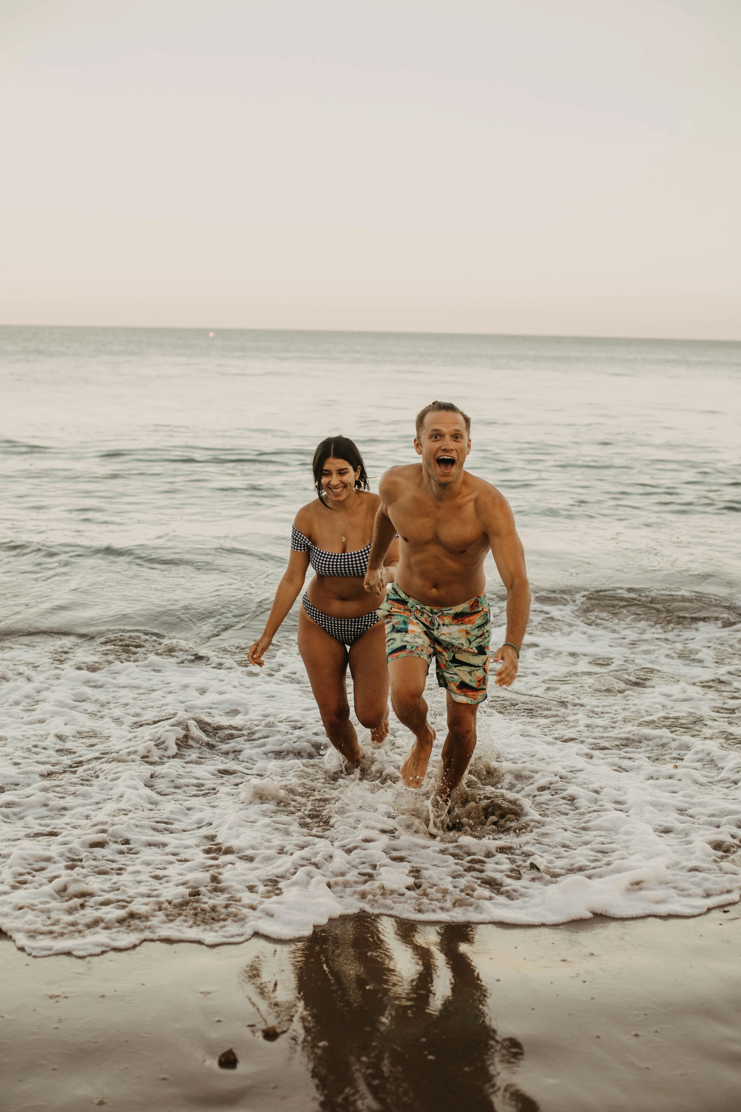 Malibu Beach Couple Photos