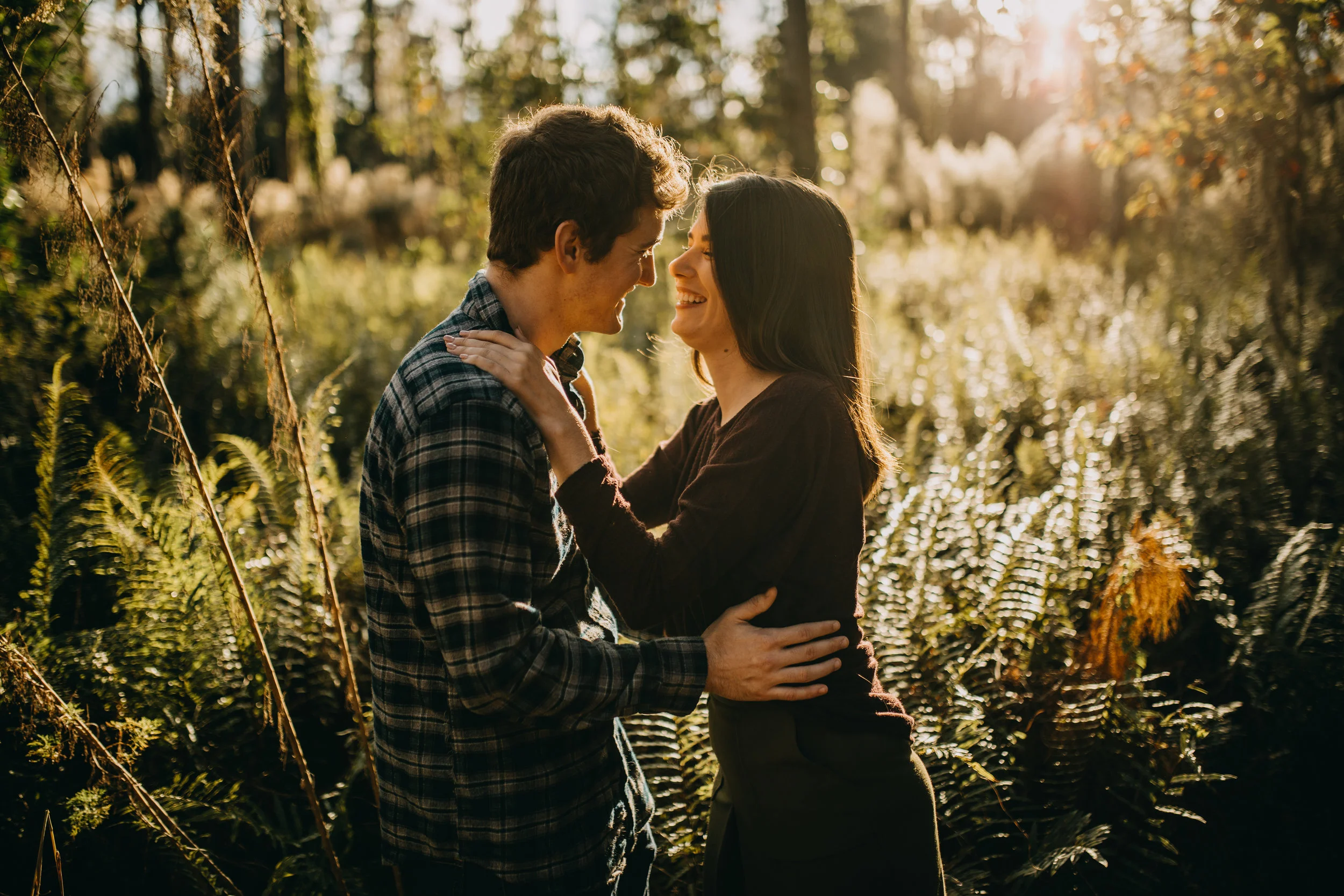 Warm Tropical Disney couple photos in Orlando Florida
