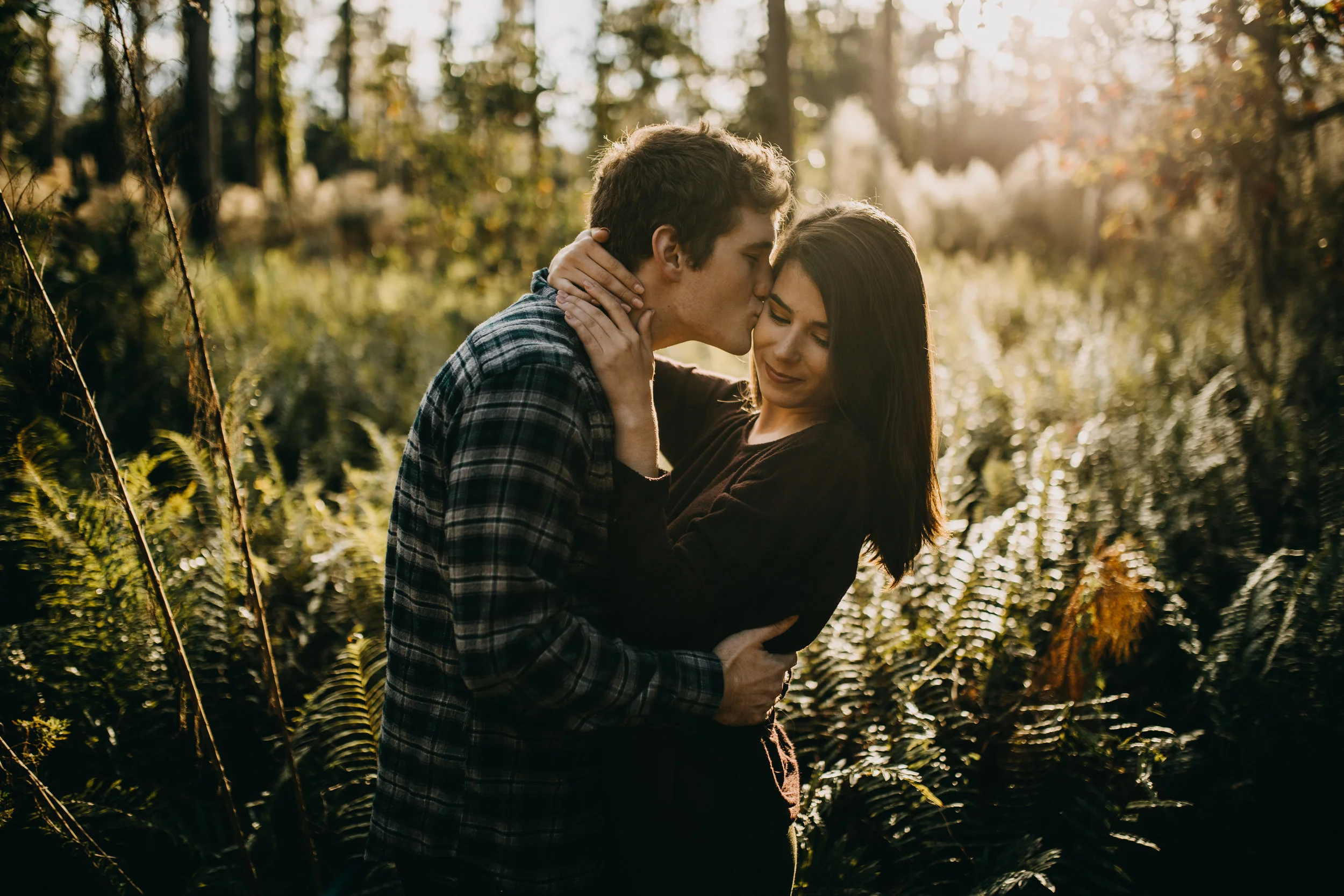 Warm Tropical Disney couple photos in Orlando Florida