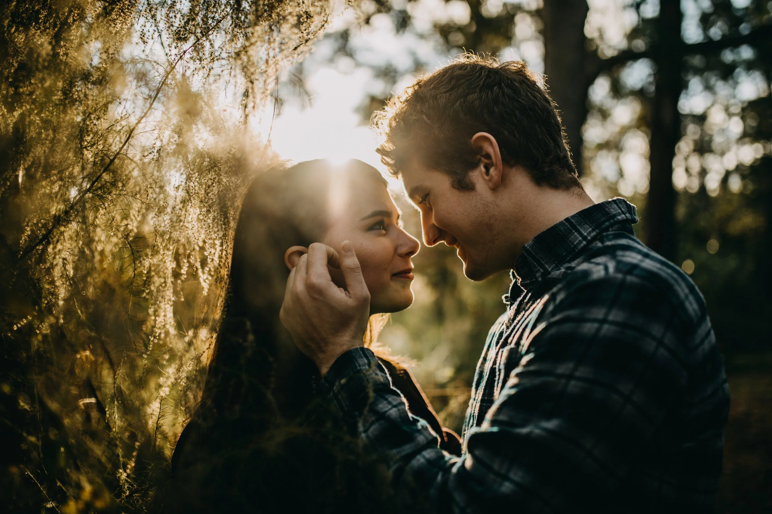 Warm Tropical Disney couple photos in Orlando Florida