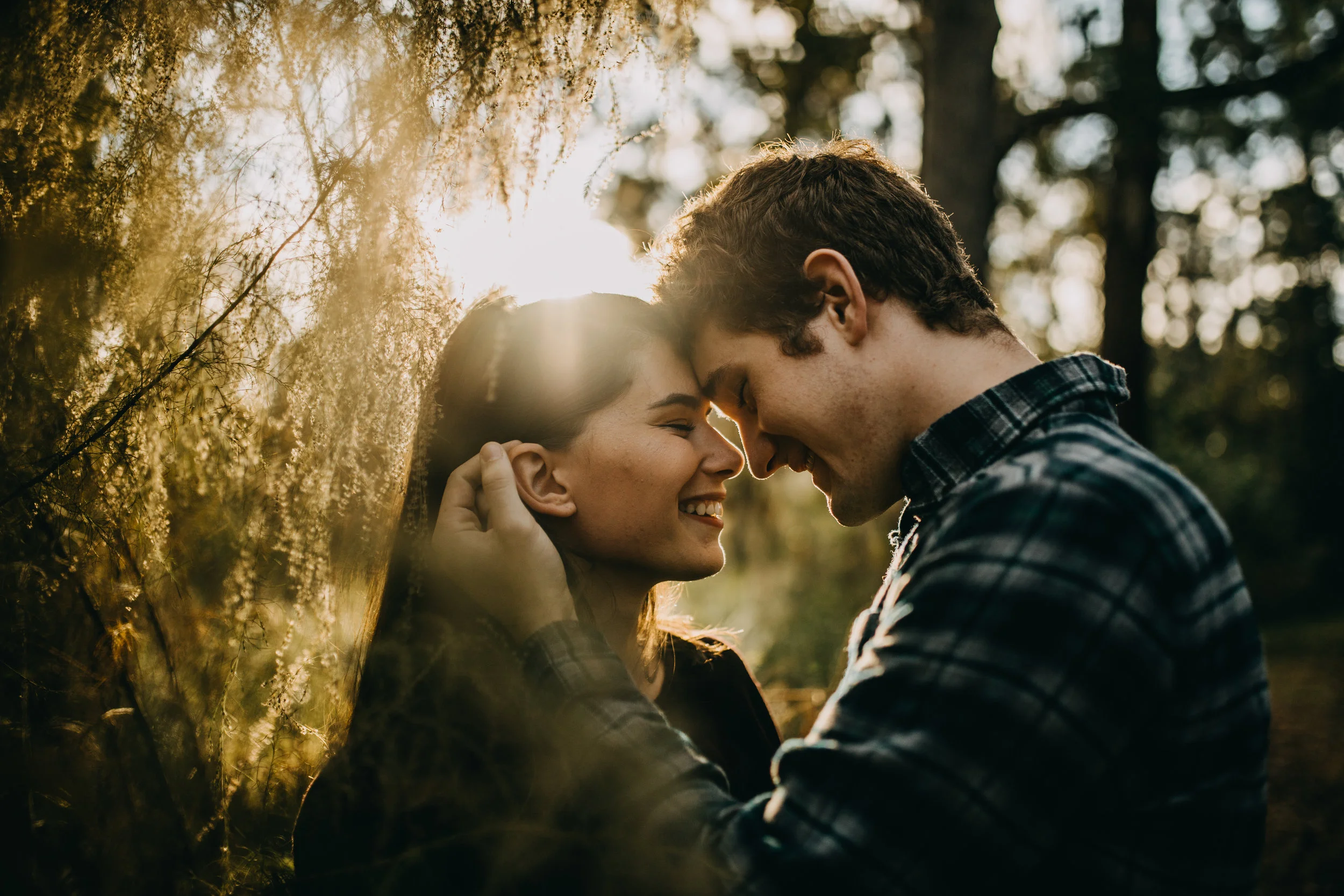Warm Tropical Disney couple photos in Orlando Florida