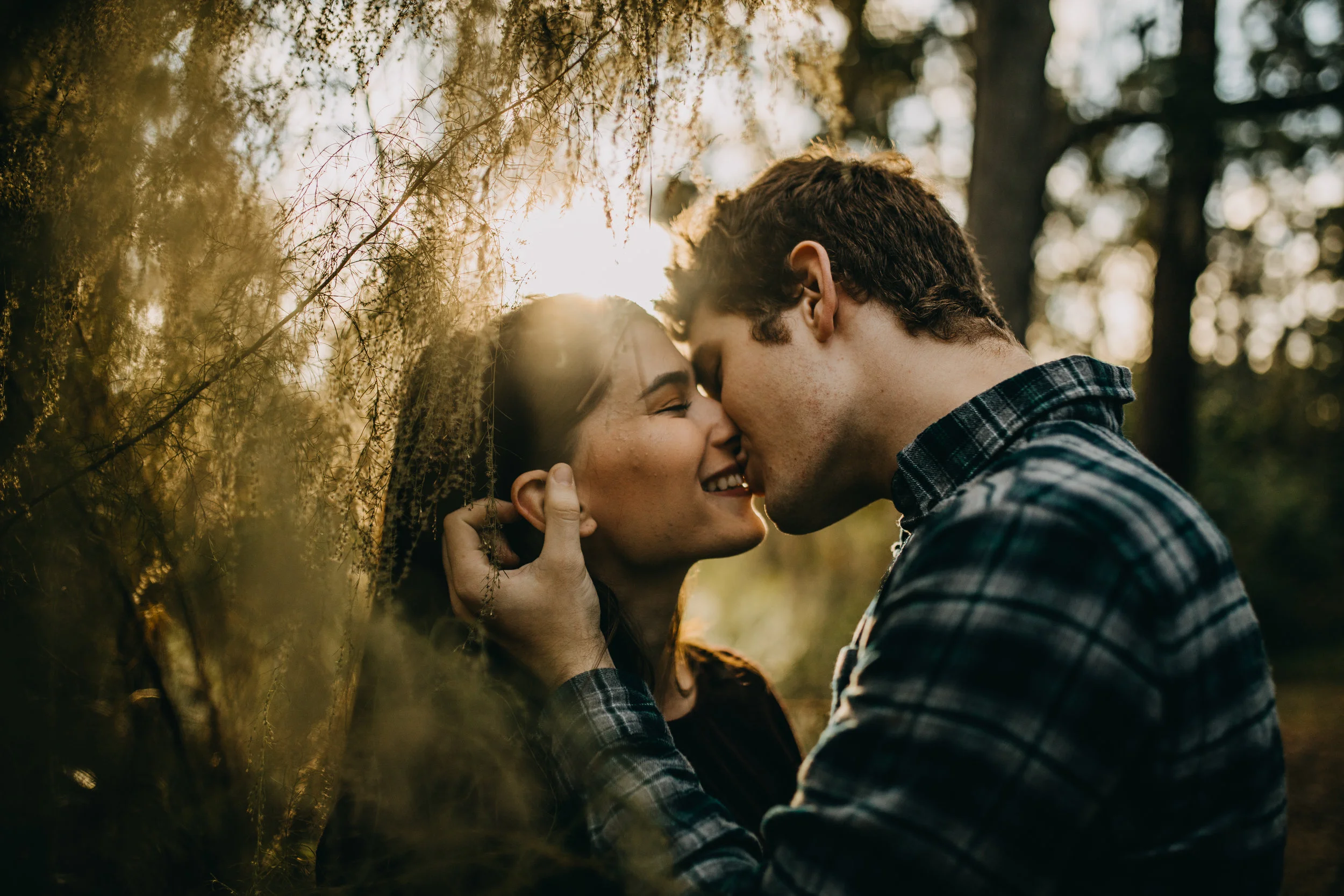 Warm Tropical Disney couple photos in Orlando Florida