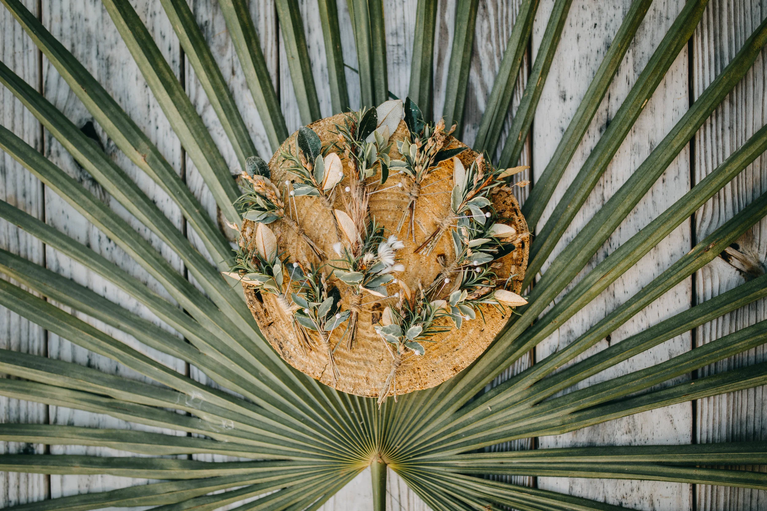 Boutonnière Details | American Traditional Tattoo Themed Eco Friendly Dark Florida Wedding
