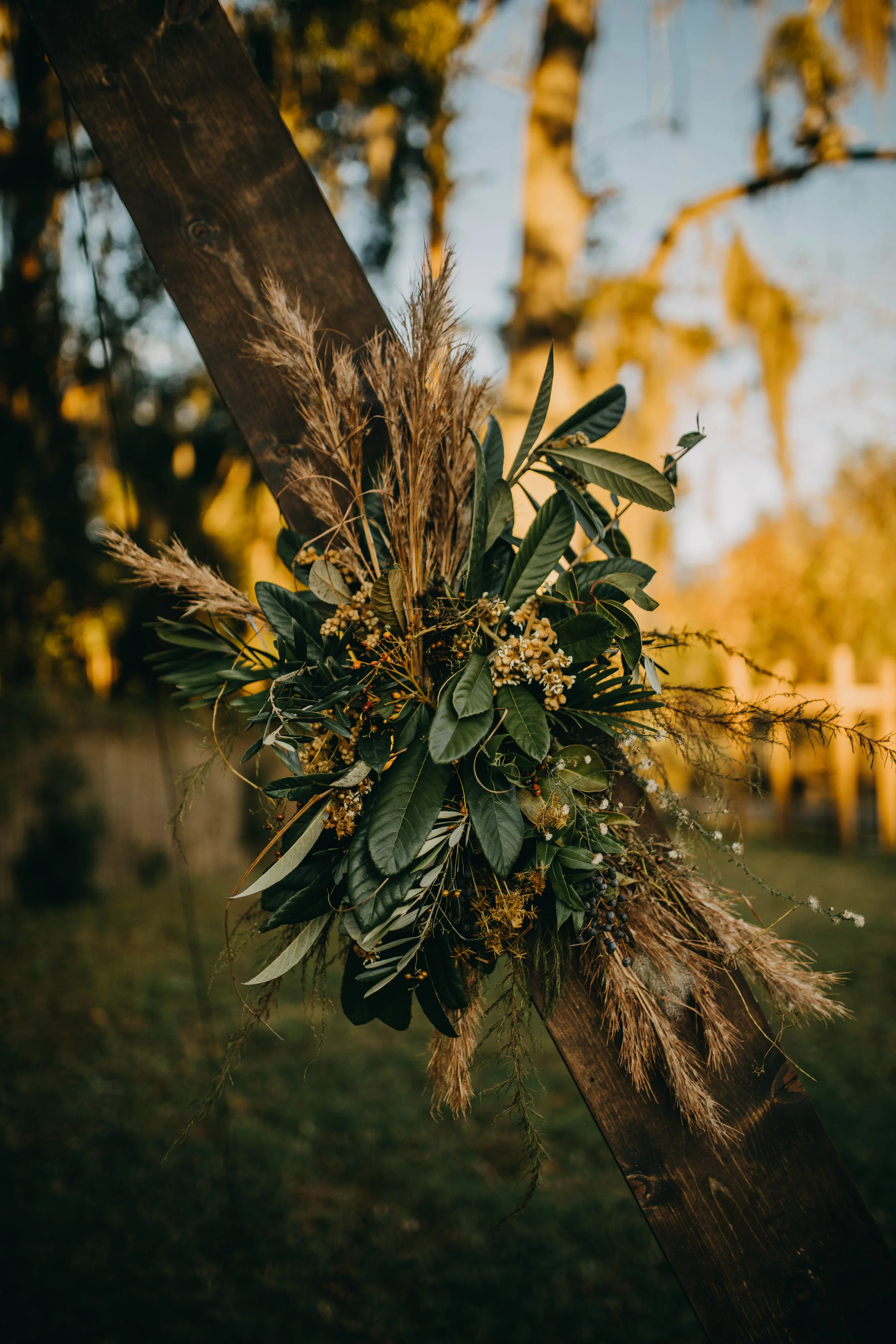 Tropical Florals | American Traditional Tattoo Themed Eco Friendly Dark Florida Wedding