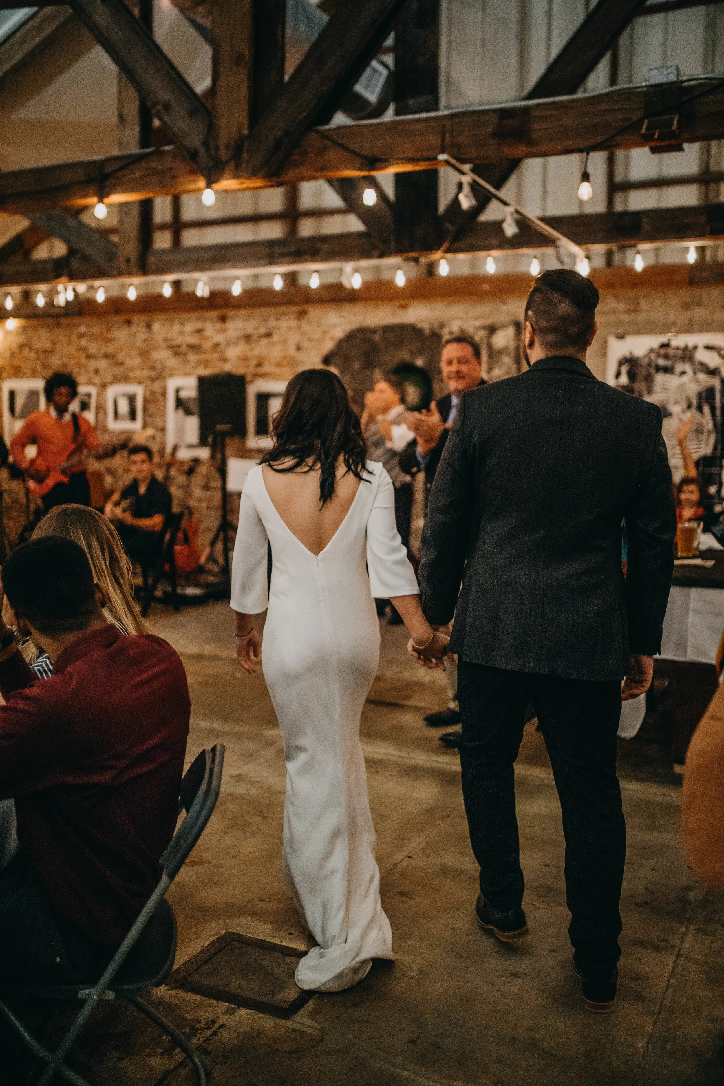 Reception Photos | American Traditional Tattoo Themed Eco Friendly Dark Florida Wedding