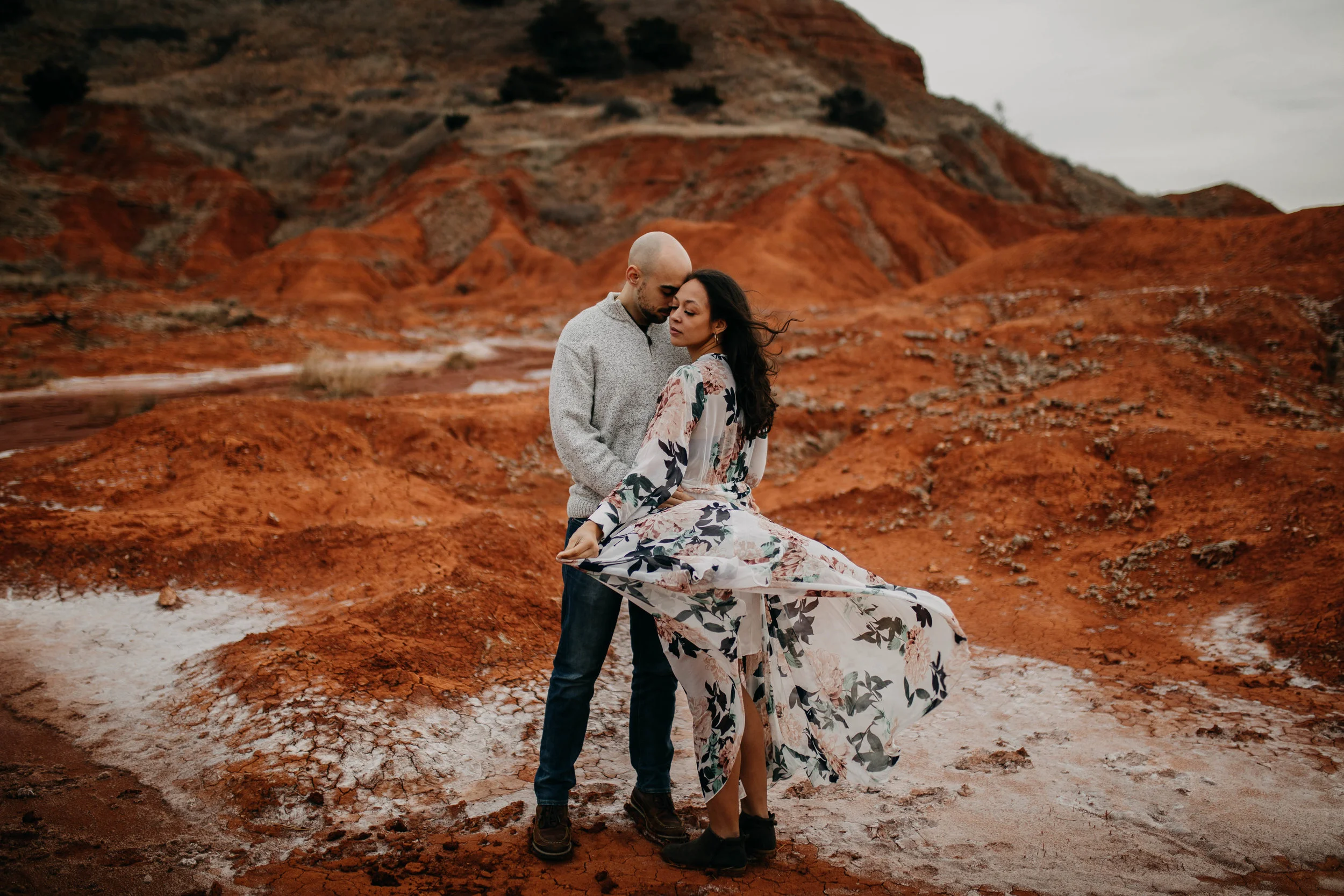 Gloss Mountain Oklahoma Engagement Photos