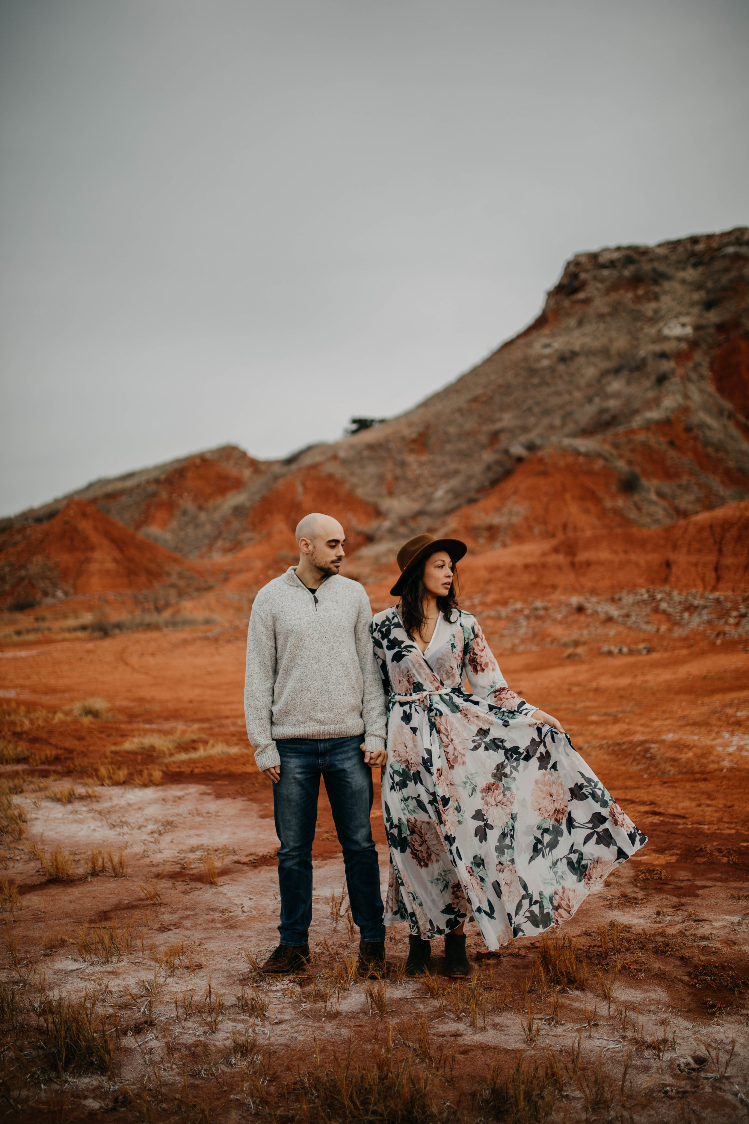 Gloss Mountain Oklahoma Engagement Photos