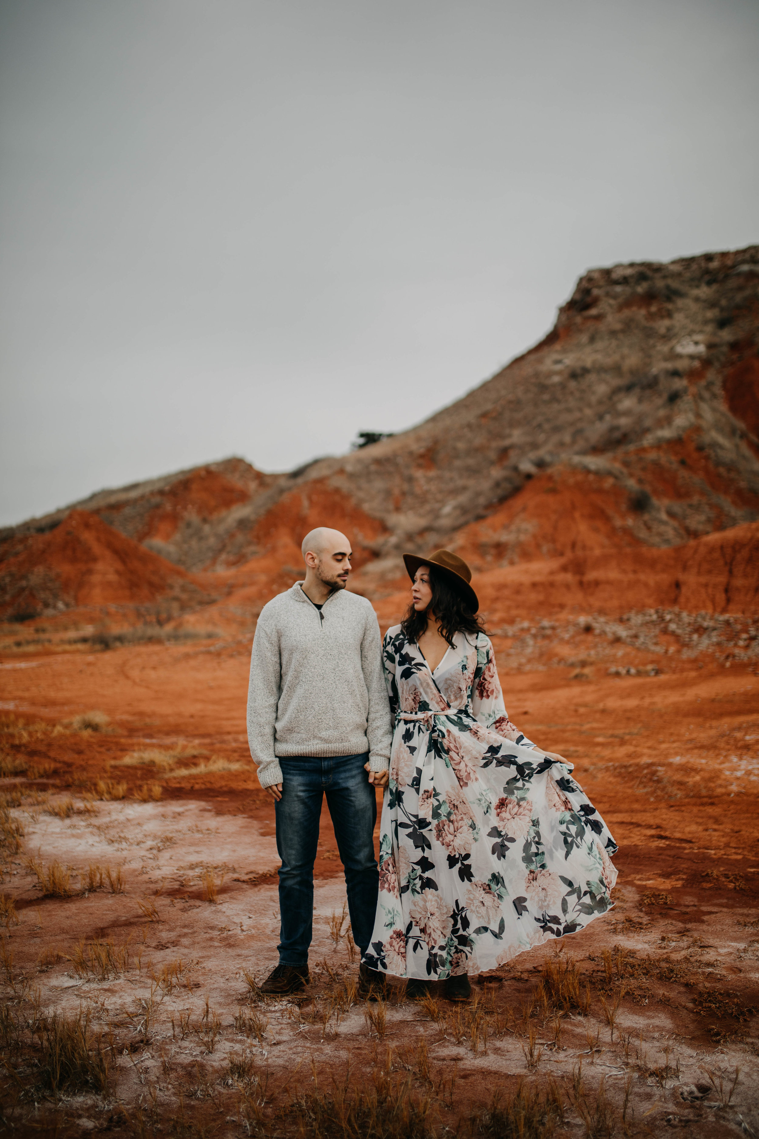 Gloss Mountain Oklahoma Engagement Photos