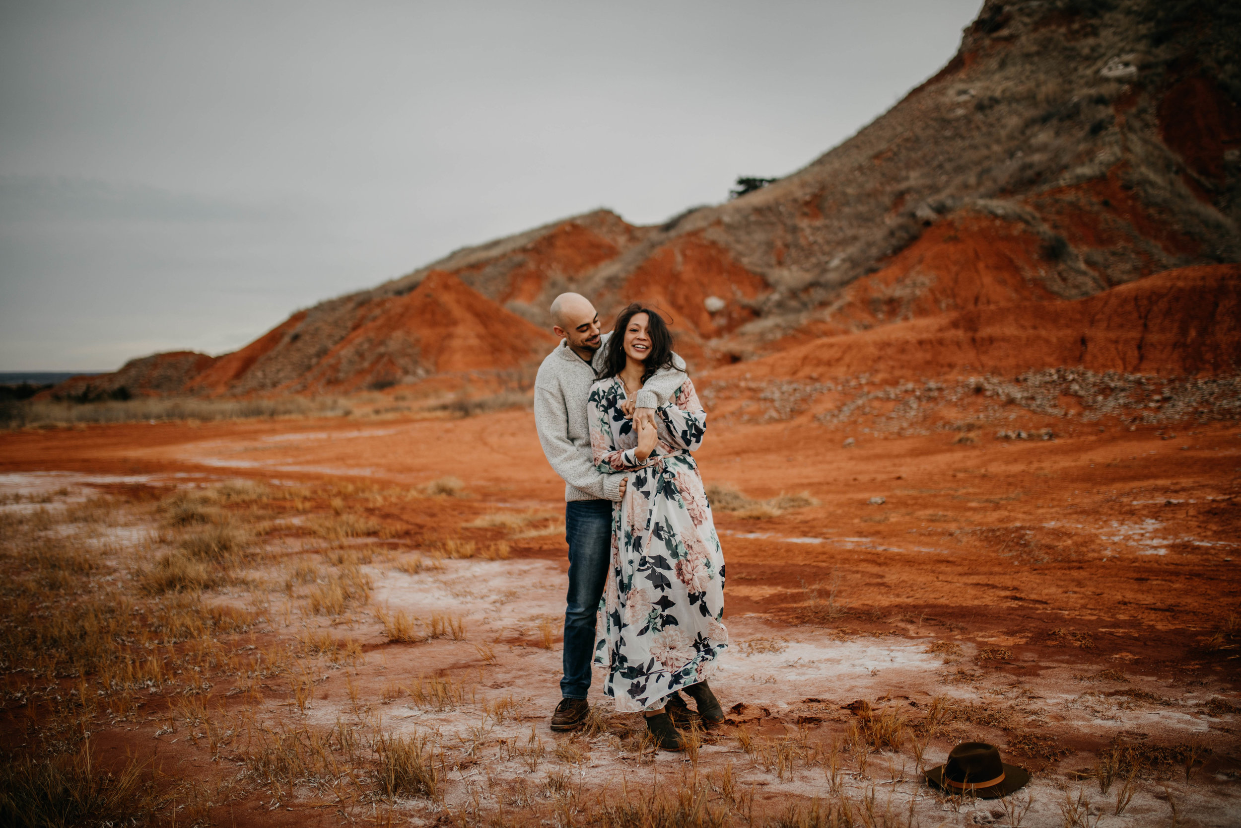 Gloss Mountain Oklahoma Engagement Photos