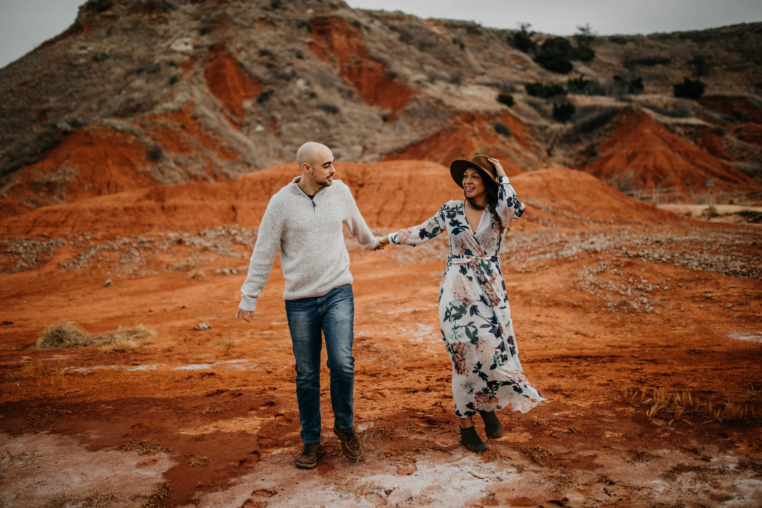 Gloss Mountain Oklahoma Engagement Photos