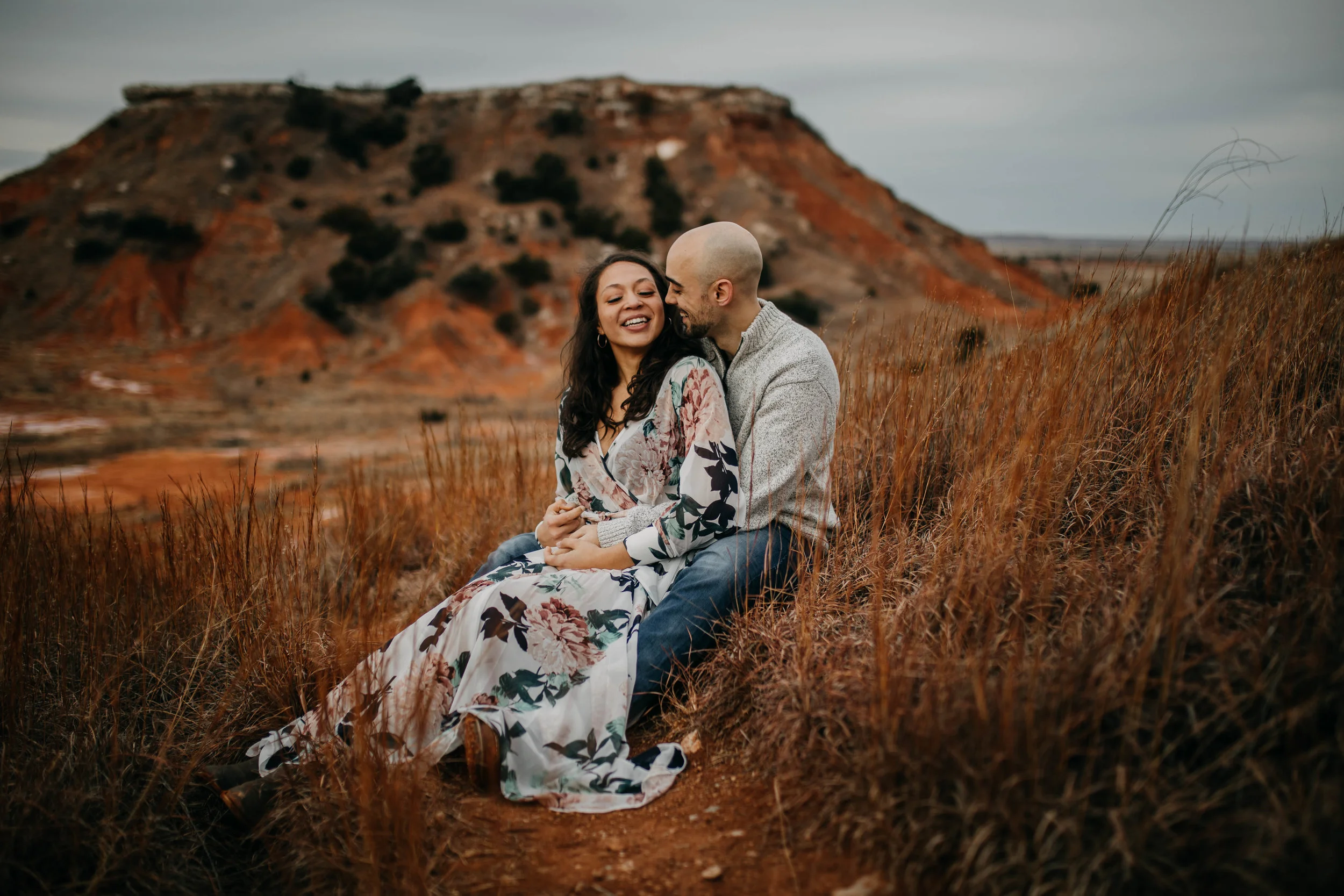 Gloss Mountain Oklahoma Engagement Photos