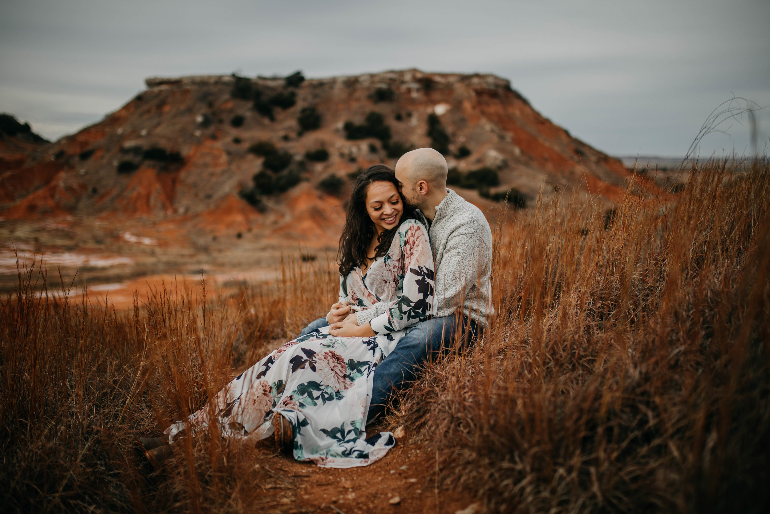 Gloss Mountain Oklahoma Engagement Photos