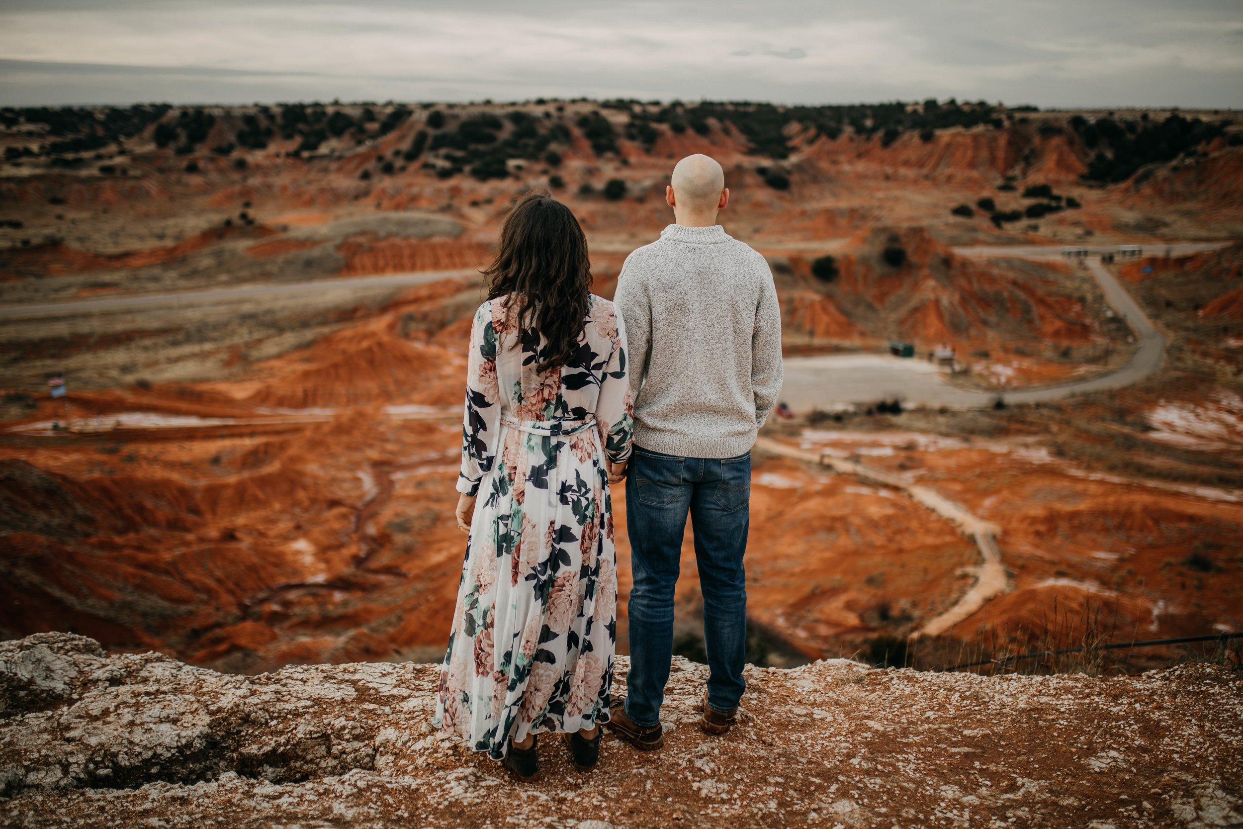 Gloss Mountain Oklahoma Engagement Photos