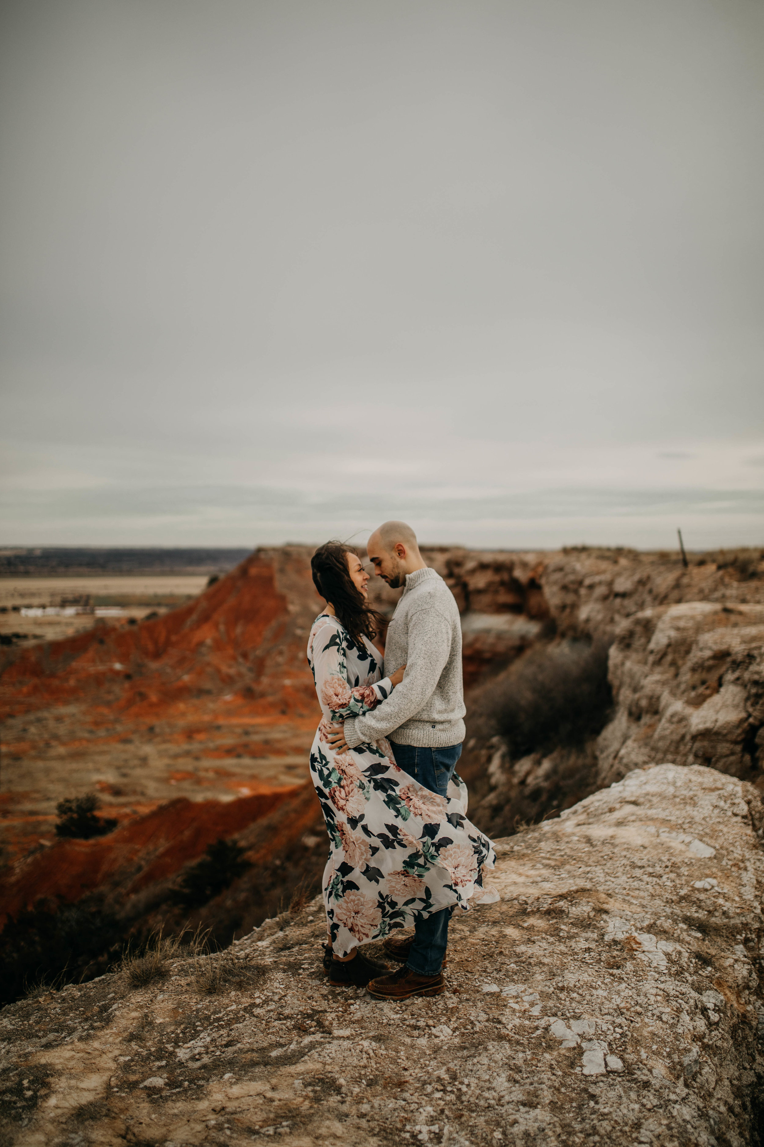 Gloss Mountain Oklahoma Engagement Photos