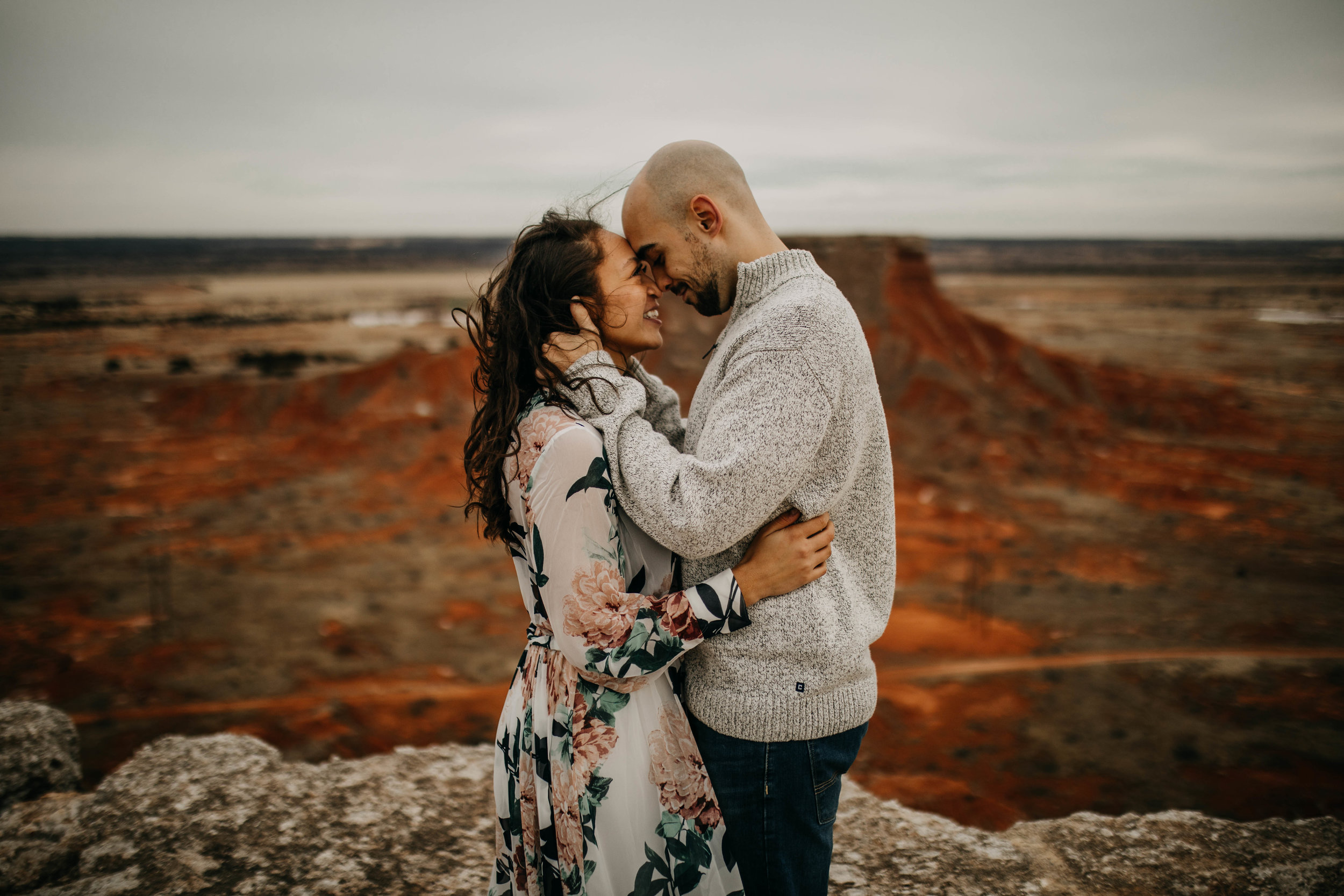 Gloss Mountain Oklahoma Engagement Photos
