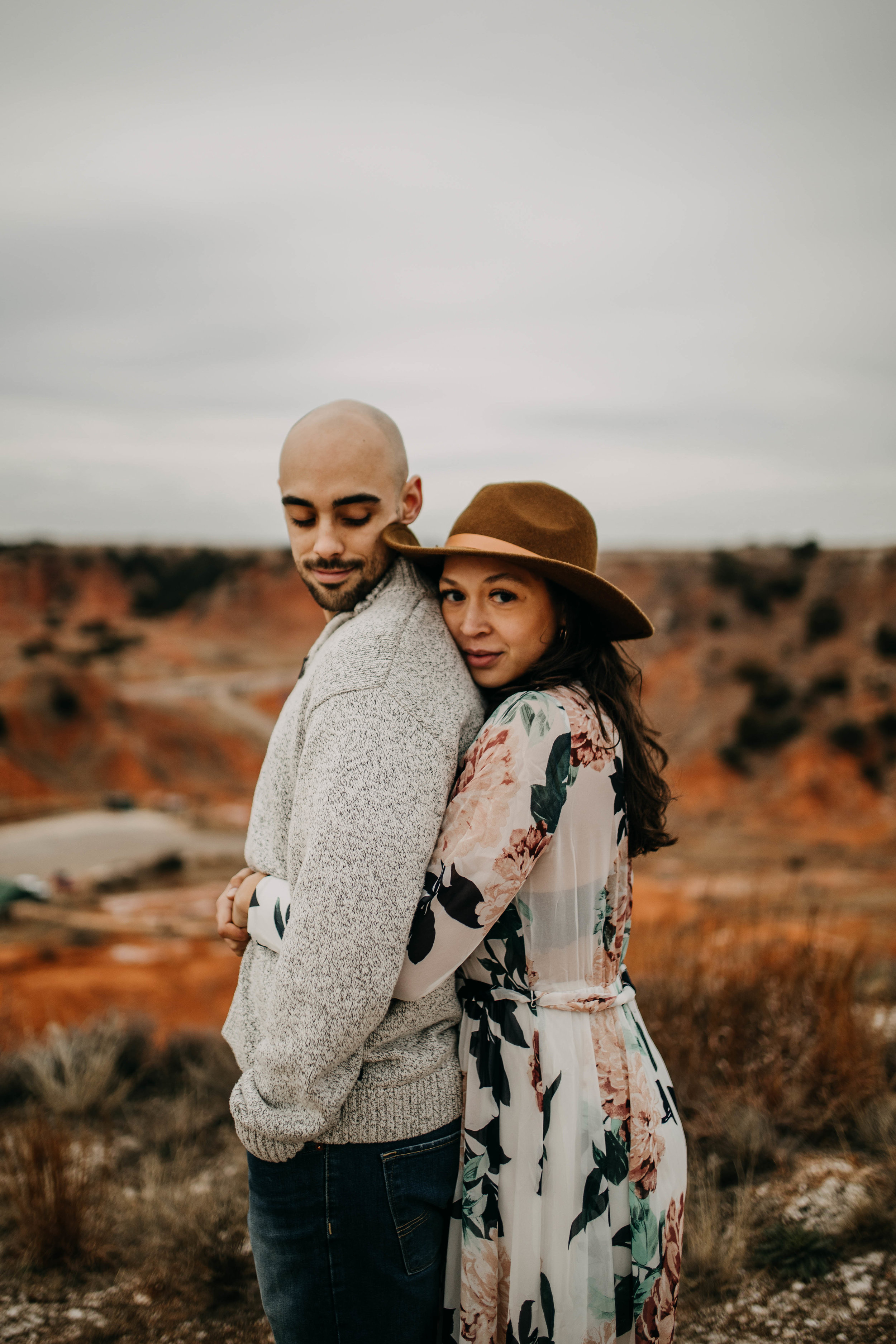 Gloss Mountain Oklahoma Engagement Photos